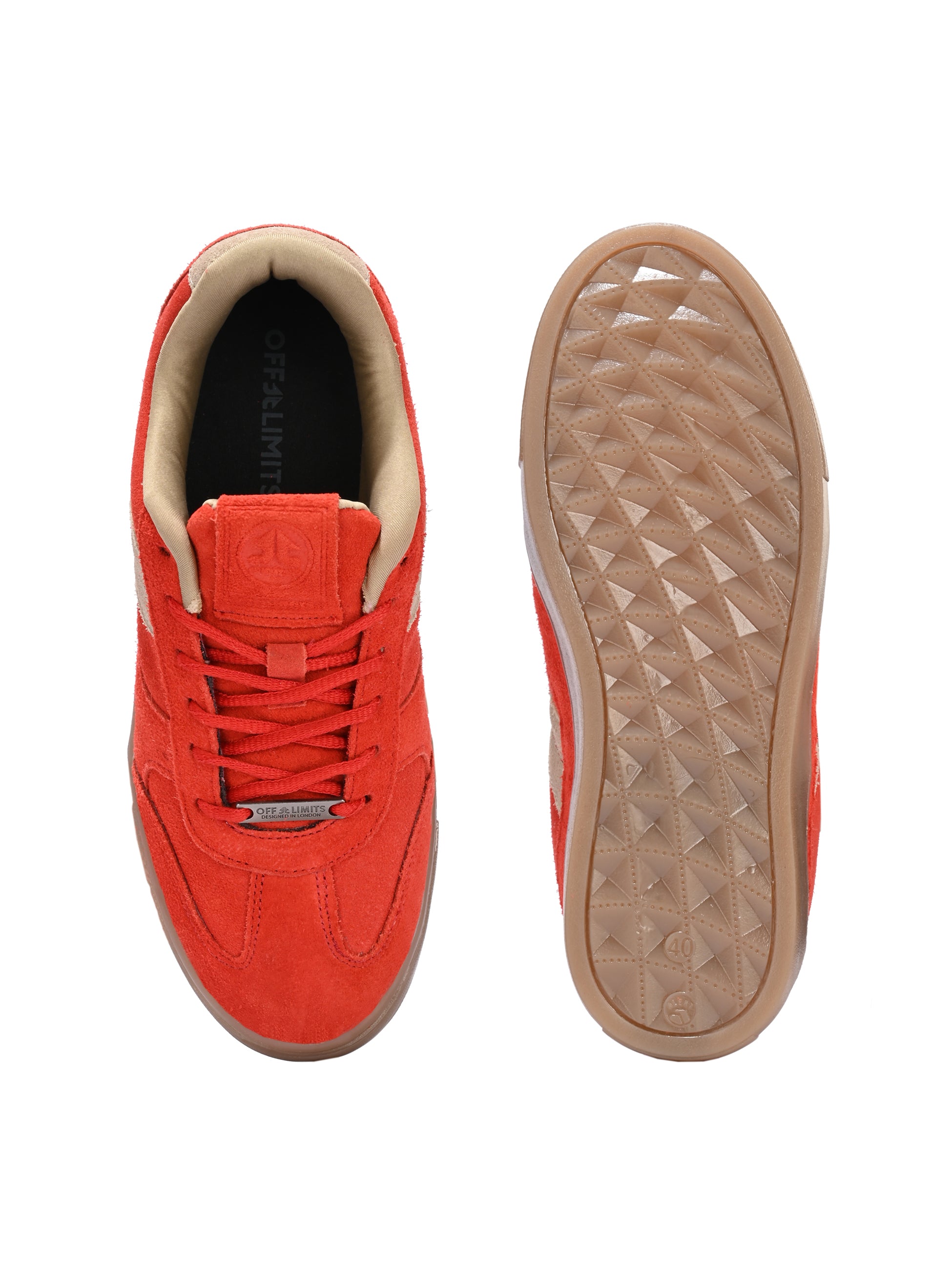 MEMPHIS FOR HER - RED/BEIGE