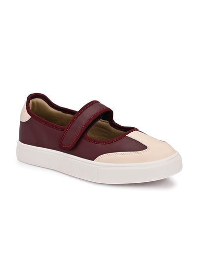 SNEAKERINA - WINE/BEIGE