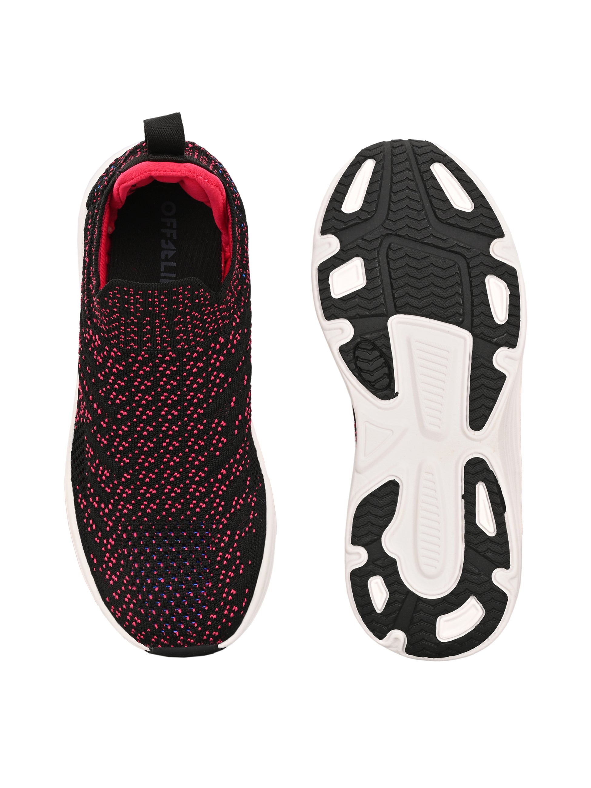 ROYCE JR - BLACK/FUCHSIA