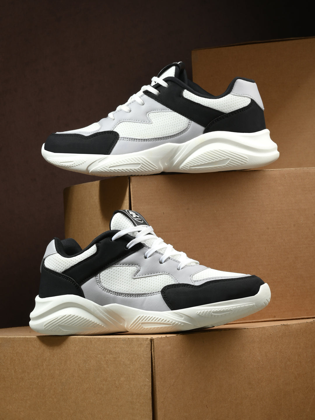 ROGER OFF WHITE/BLACK/LIGHT GREY