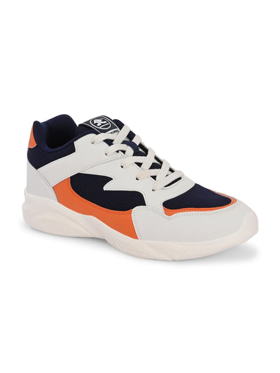 ROGER - NAVY/OFF WHITE/ORANGE