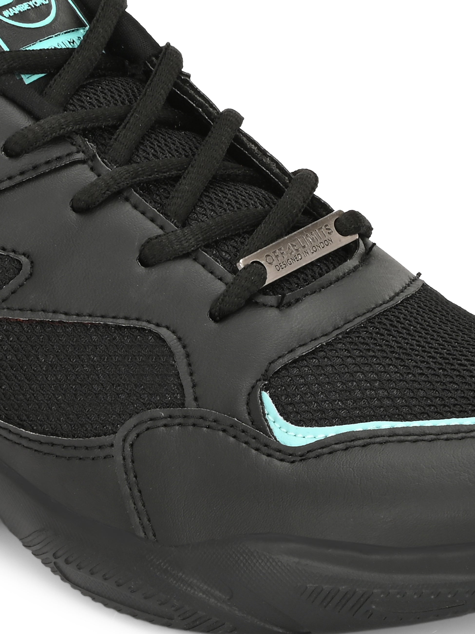 ROGER - BLACK/AQUA