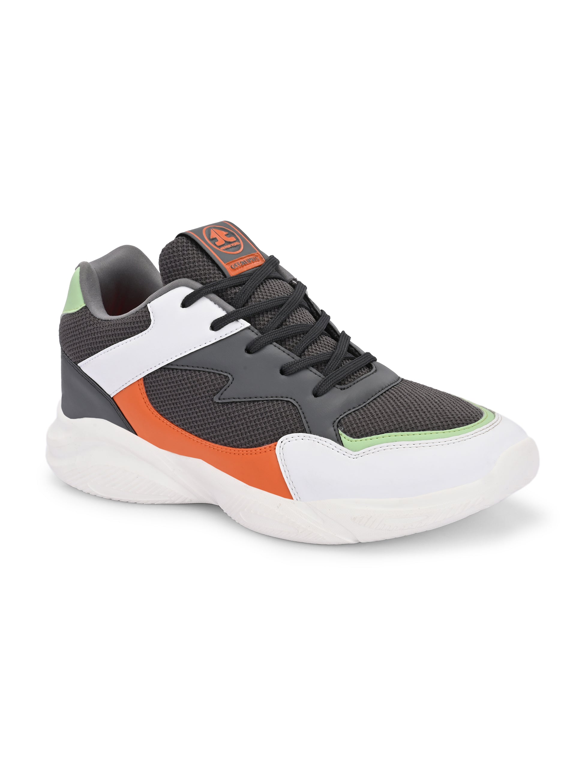 ROGER - DARK GREY/OFF WHITE/ORANGE