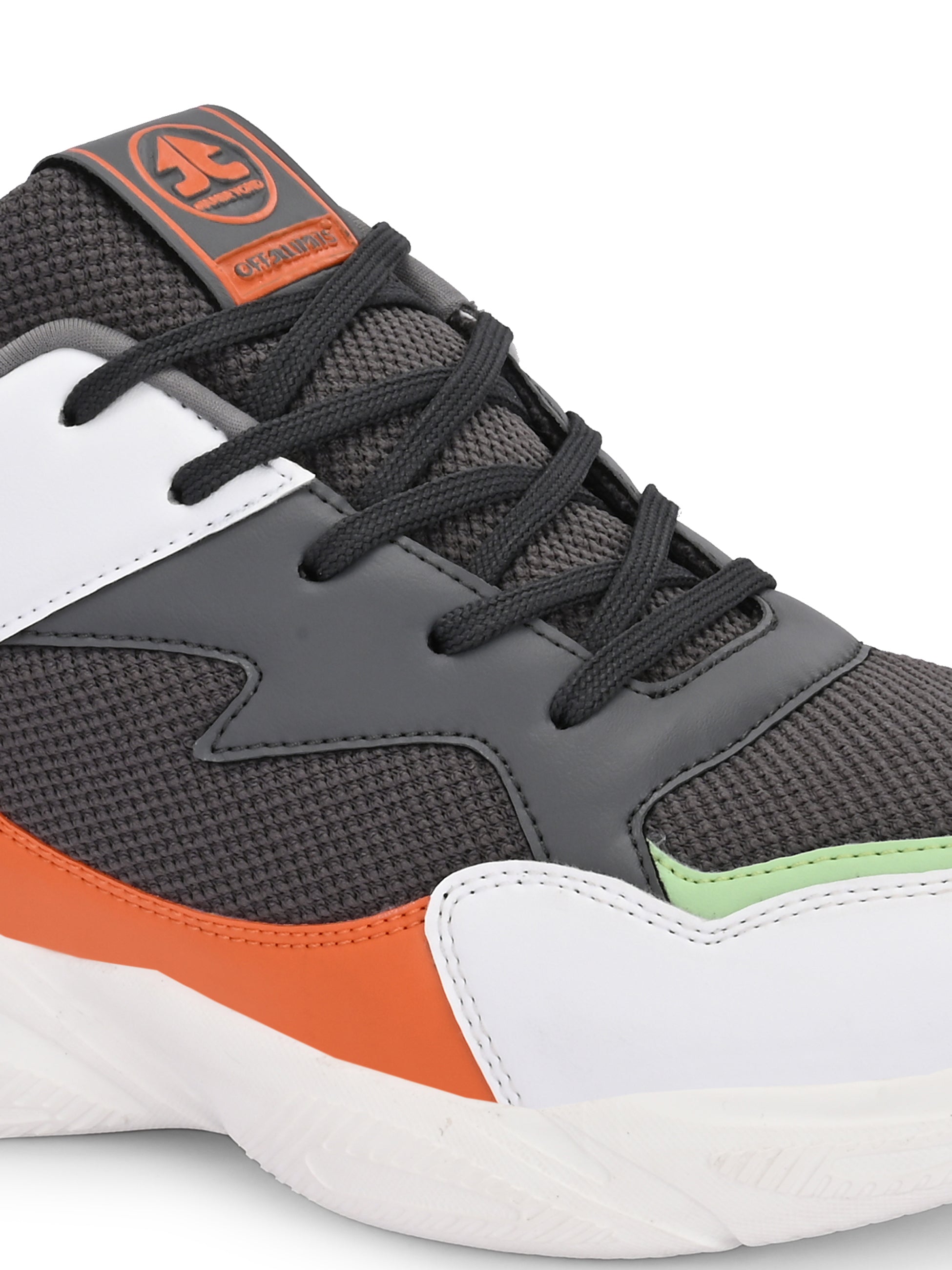 ROGER - DARK GREY/OFF WHITE/ORANGE