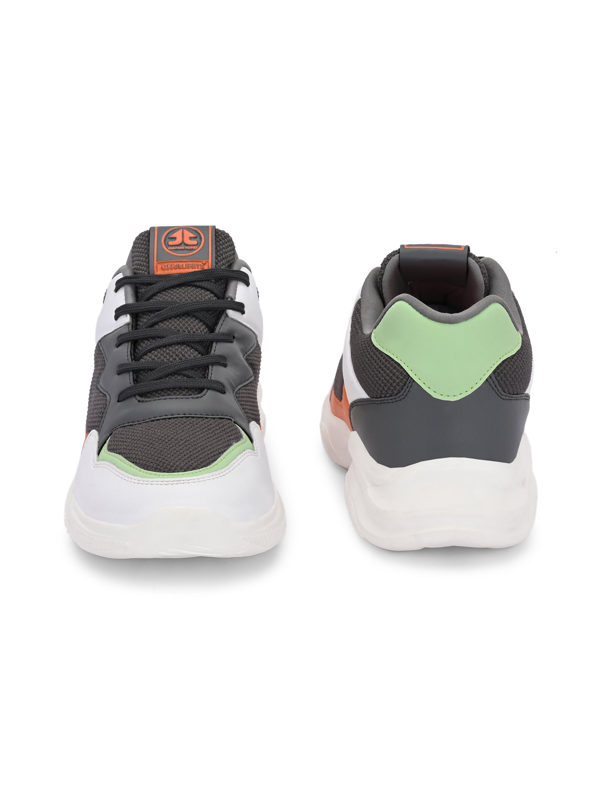 ROGER - DARK GREY/OFF WHITE/ORANGE