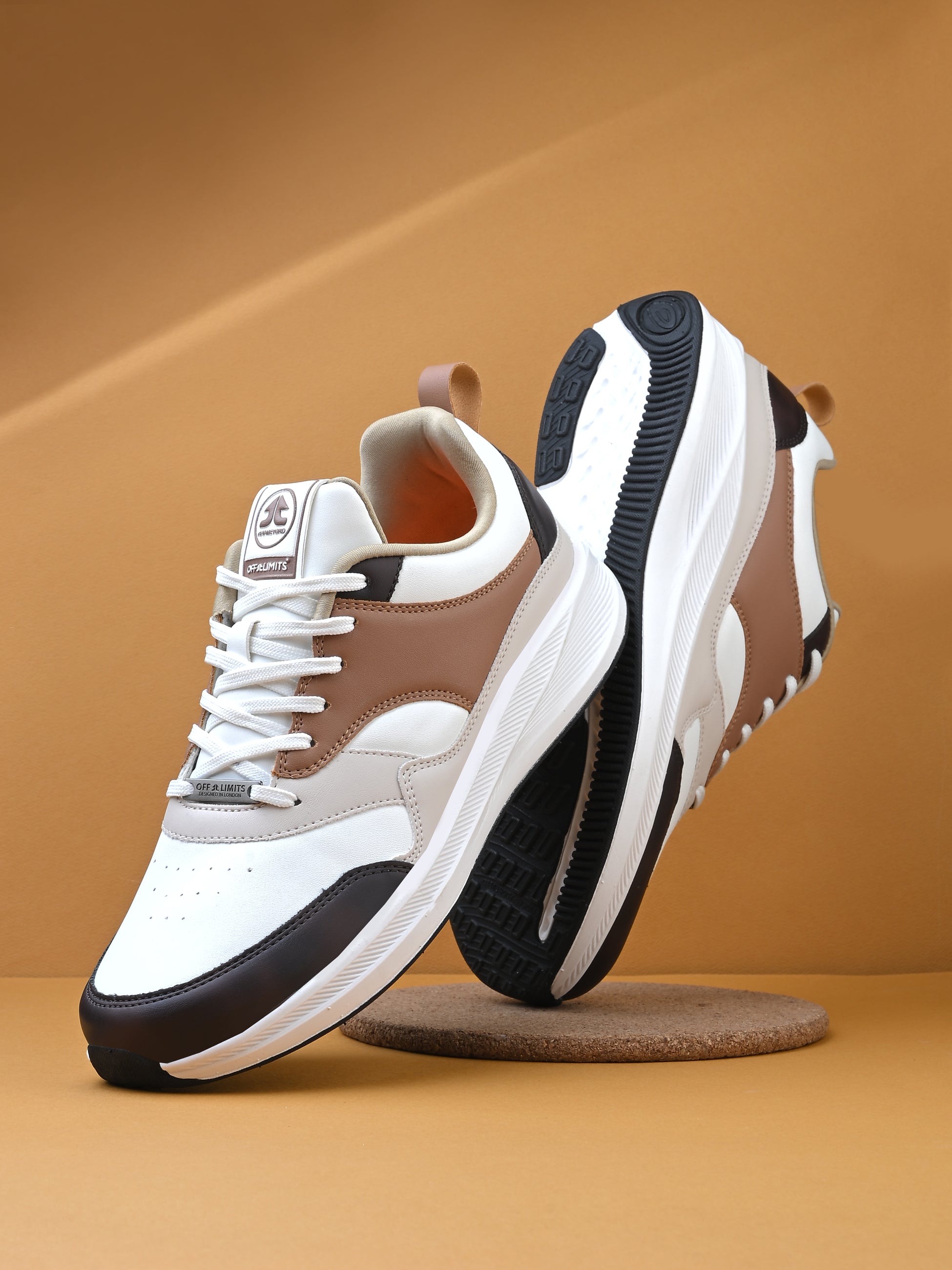 STUSSY - OFF WHITE/BROWN/MOCHA MOUSSE