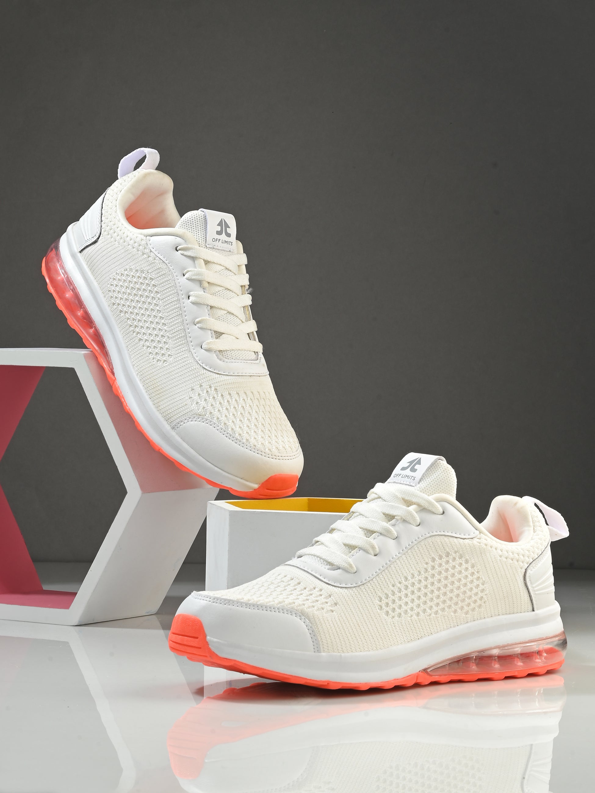 Shop White Running & Gym Shoe Online - 601-01