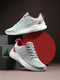 DAKOTA - LIGHT GREY/MAROON