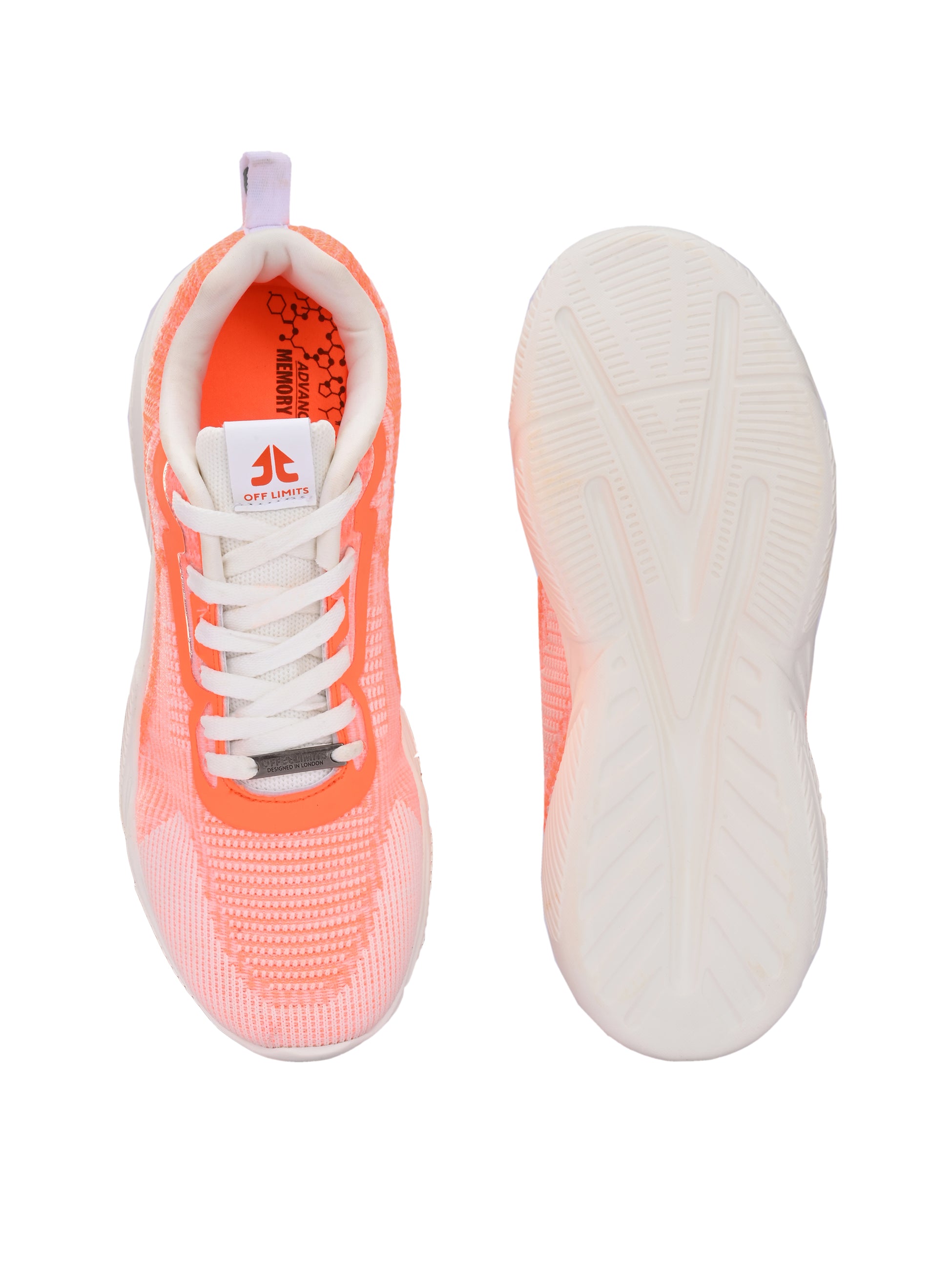 BELUGA III - WHITE/ORANGE