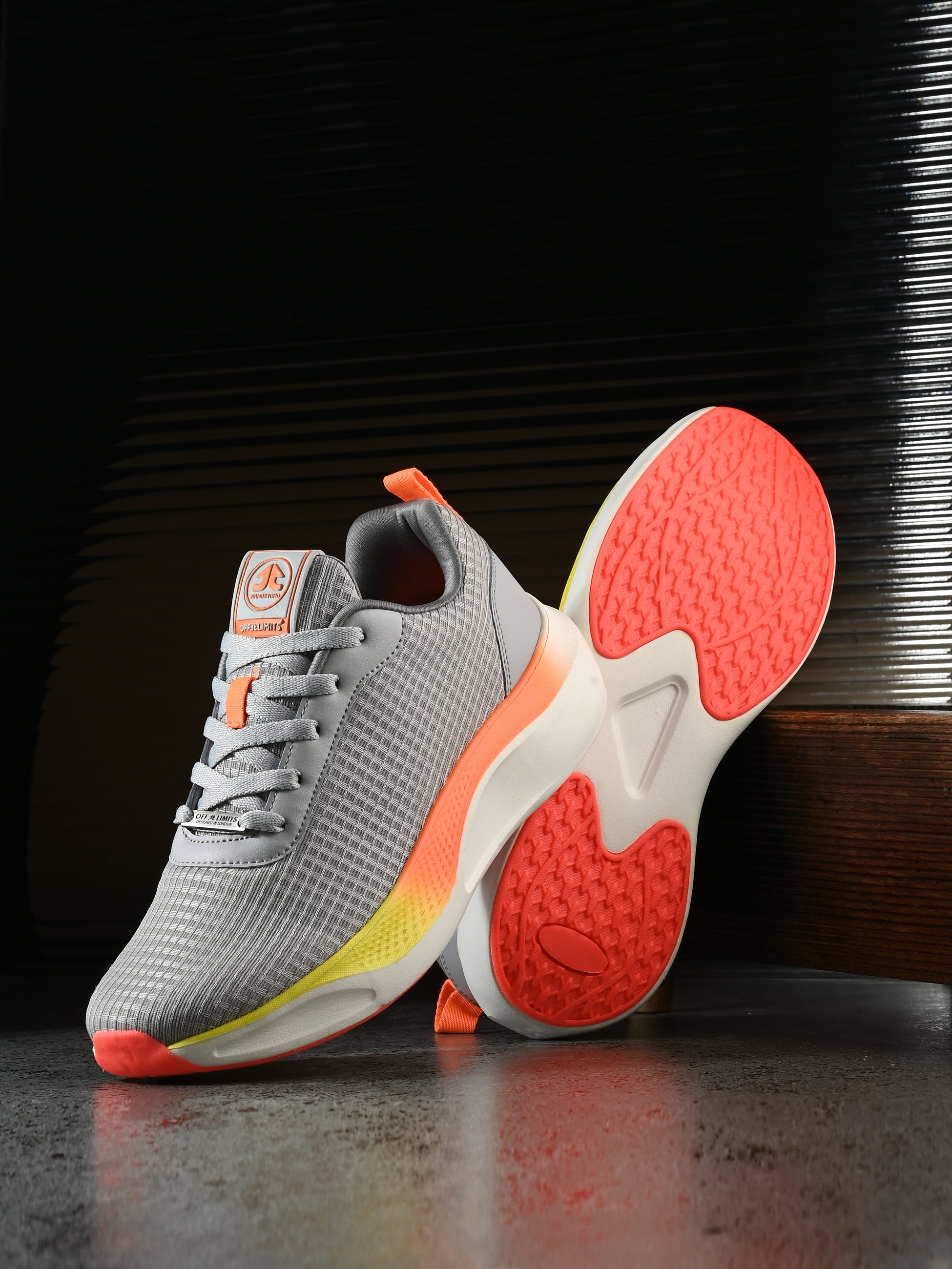 OPUS - LIGHT GREY/ORANGE