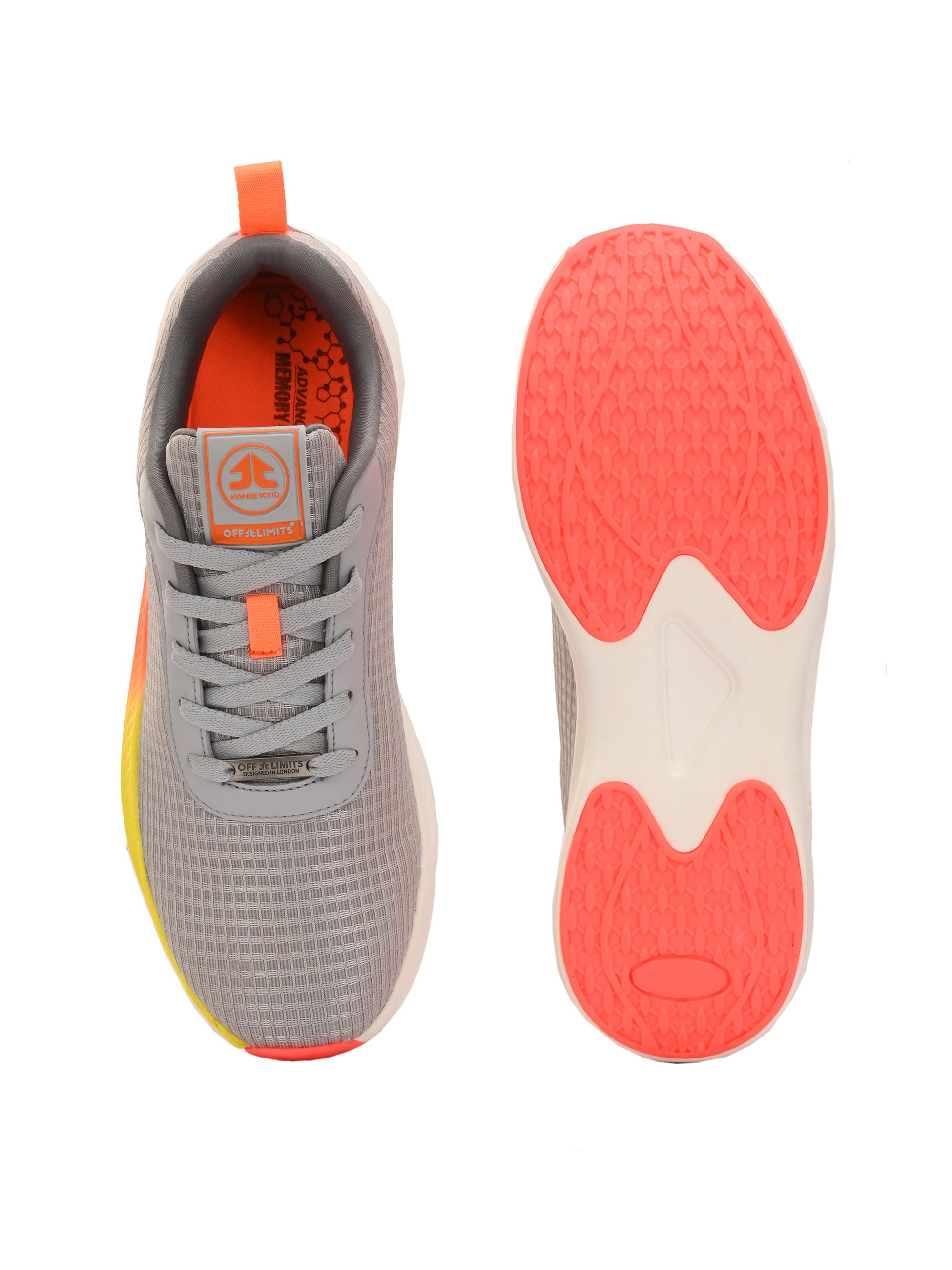 OPUS - LIGHT GREY/ORANGE