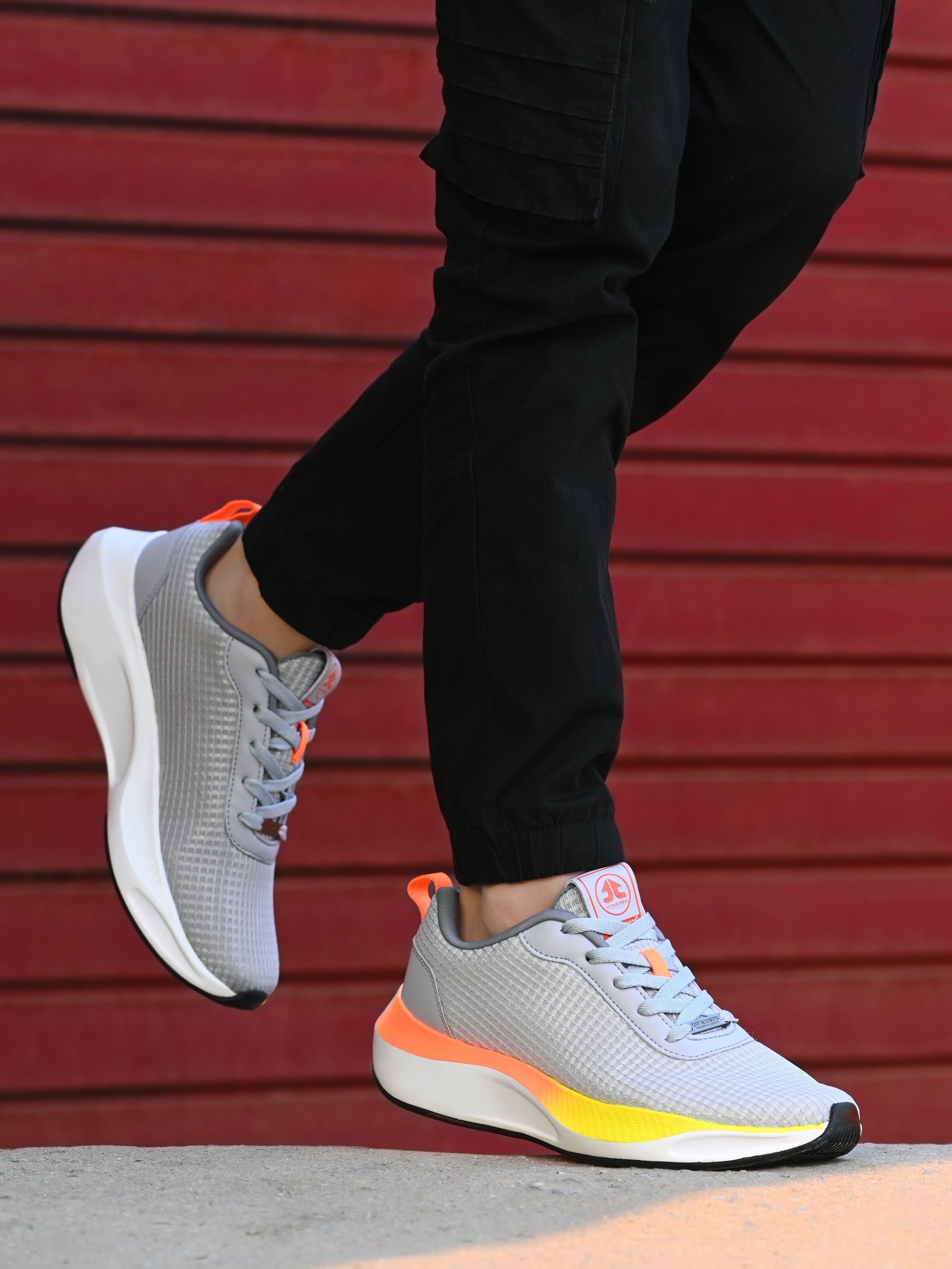 OPUS - LIGHT GREY/ORANGE/BLACK