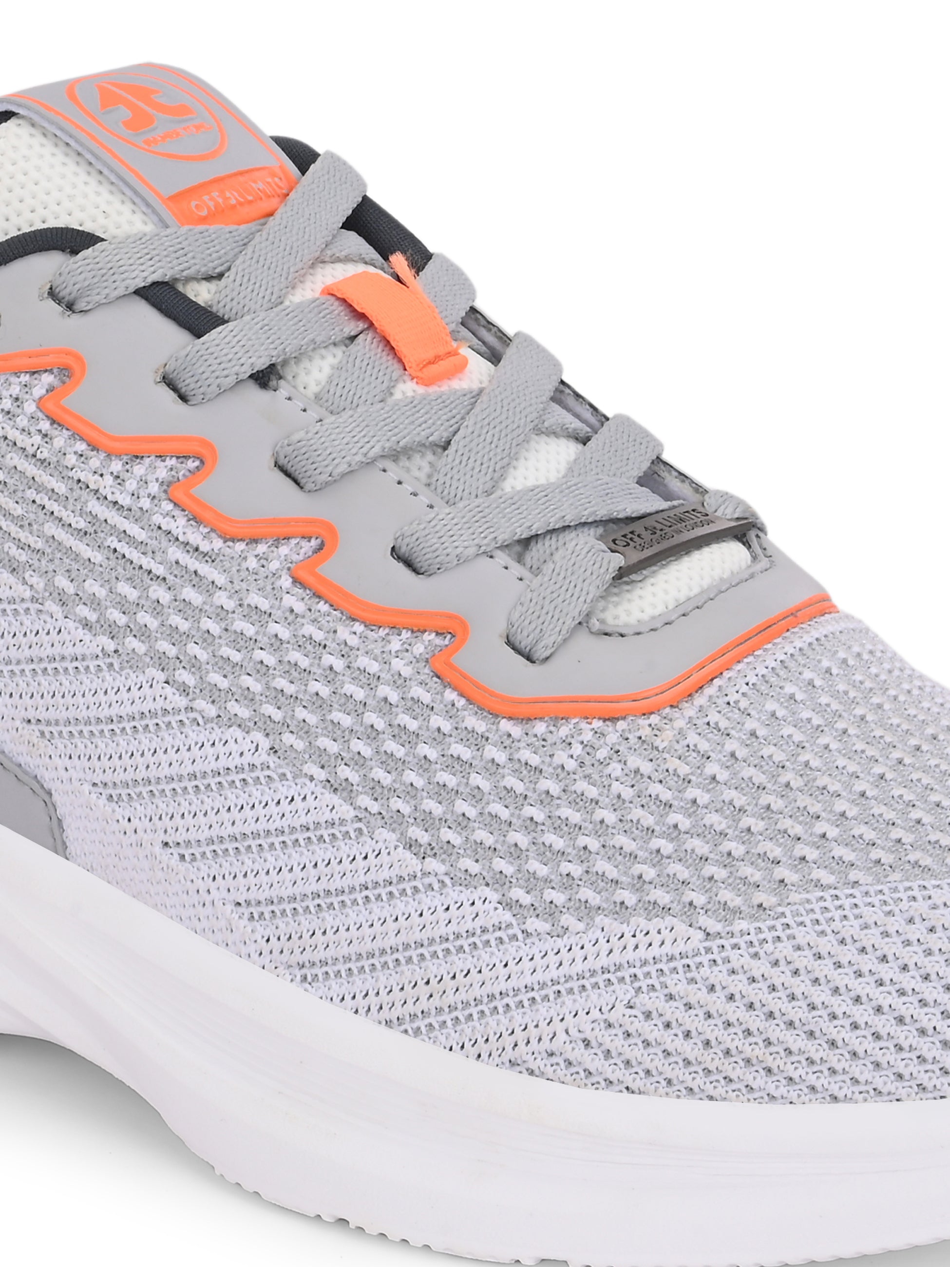 LUCAS II - LIGHT GREY/ORANGE