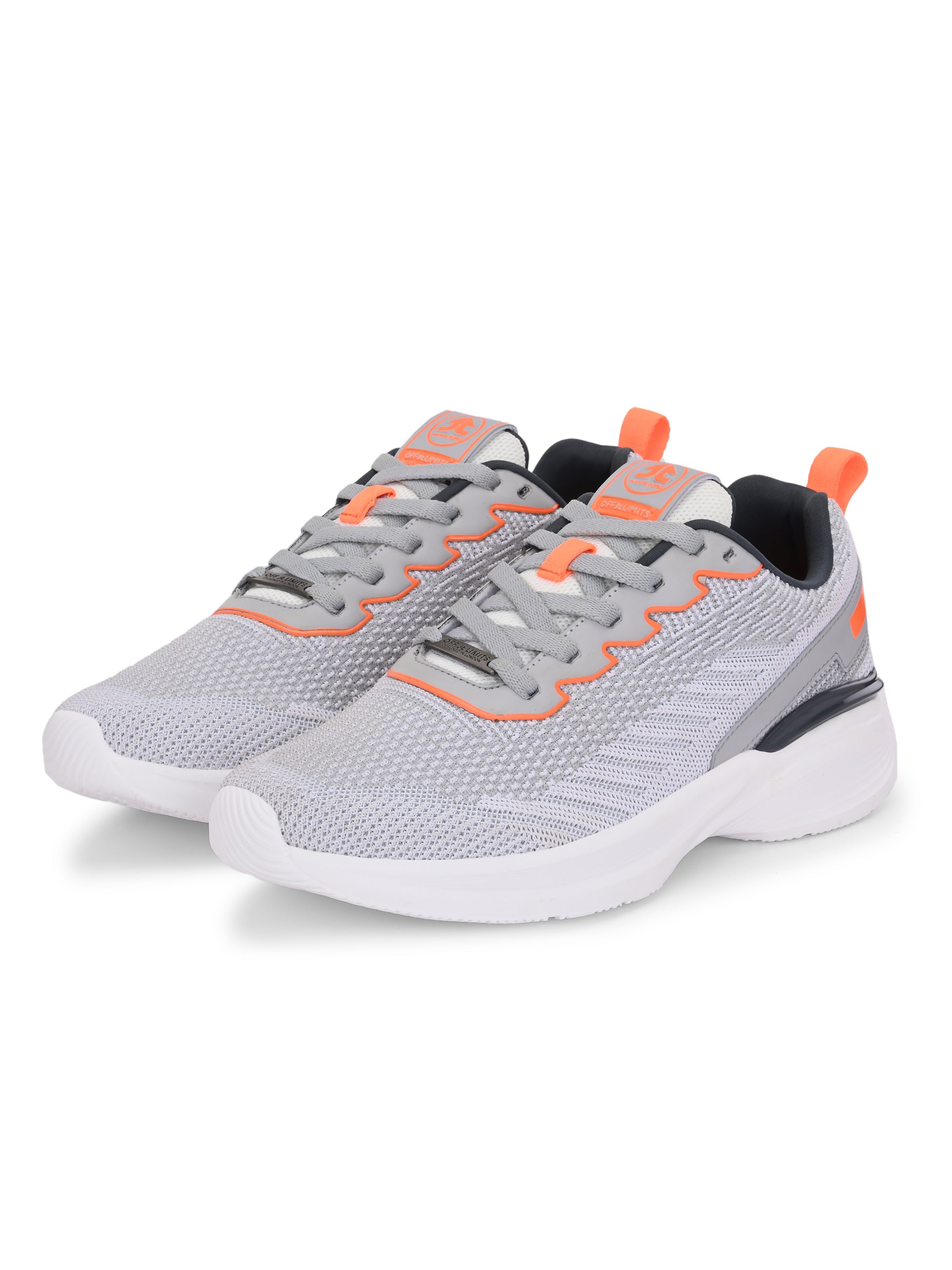 LUCAS II - LIGHT GREY/ORANGE