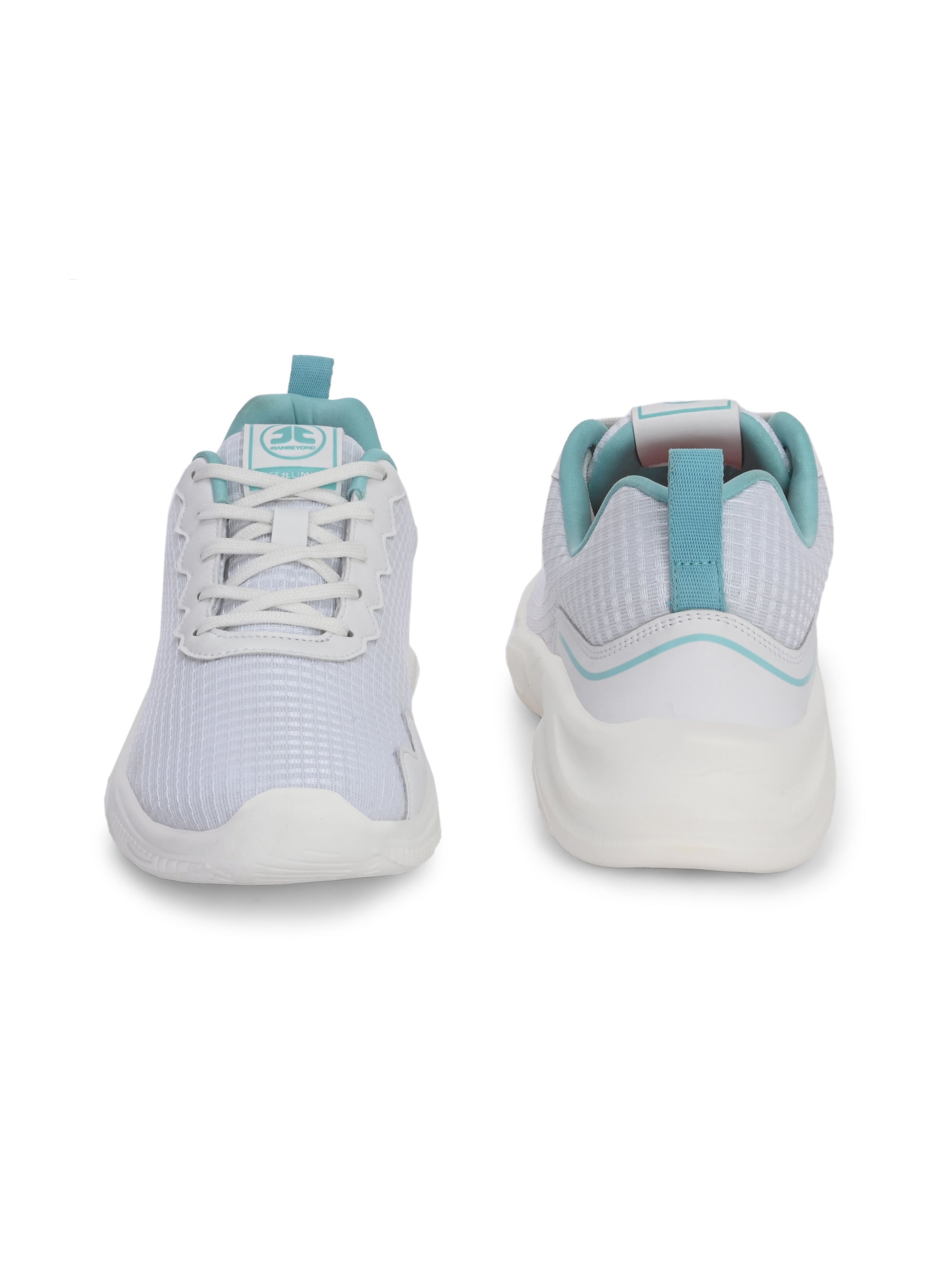 BLAZERUN - OFF WHITE/AQUA