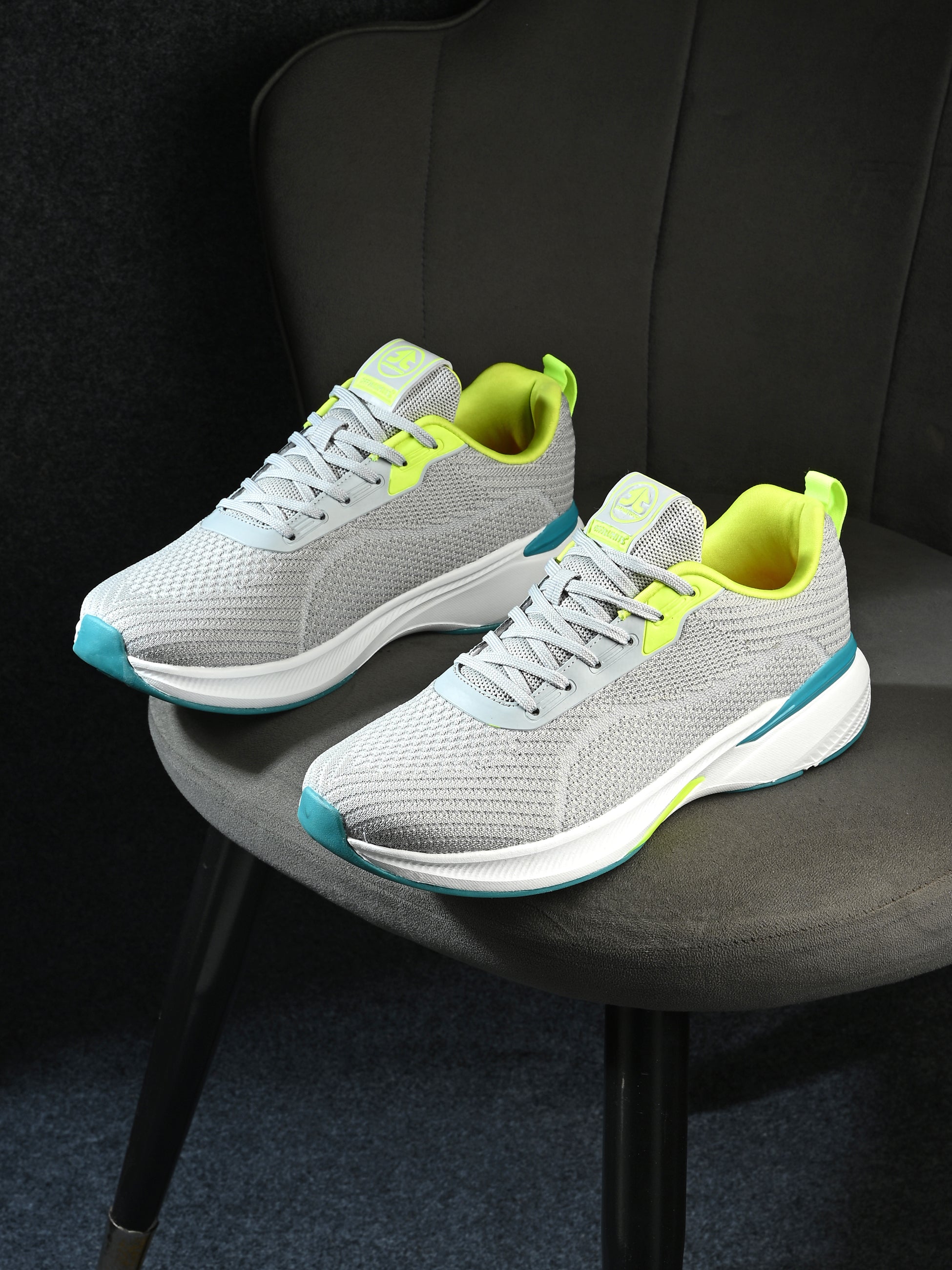 BOOSTER - LIGHT GREY/LIME PUNCH