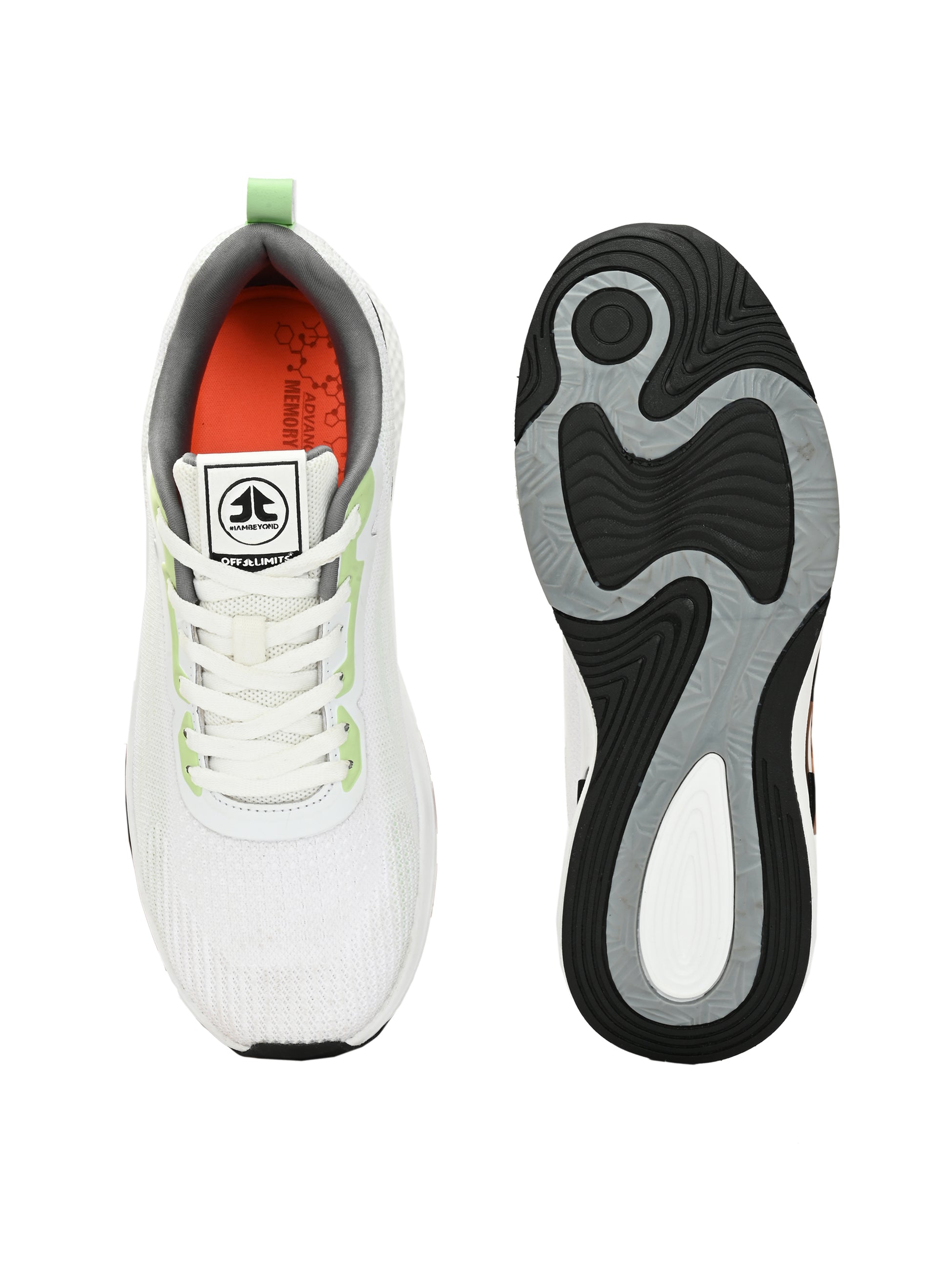 PACE X - OFF WHITE/GREEN/PURPLE