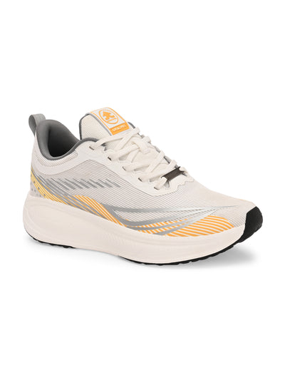 PULSE8 - OFF WHITE/YELLOW/SILVER