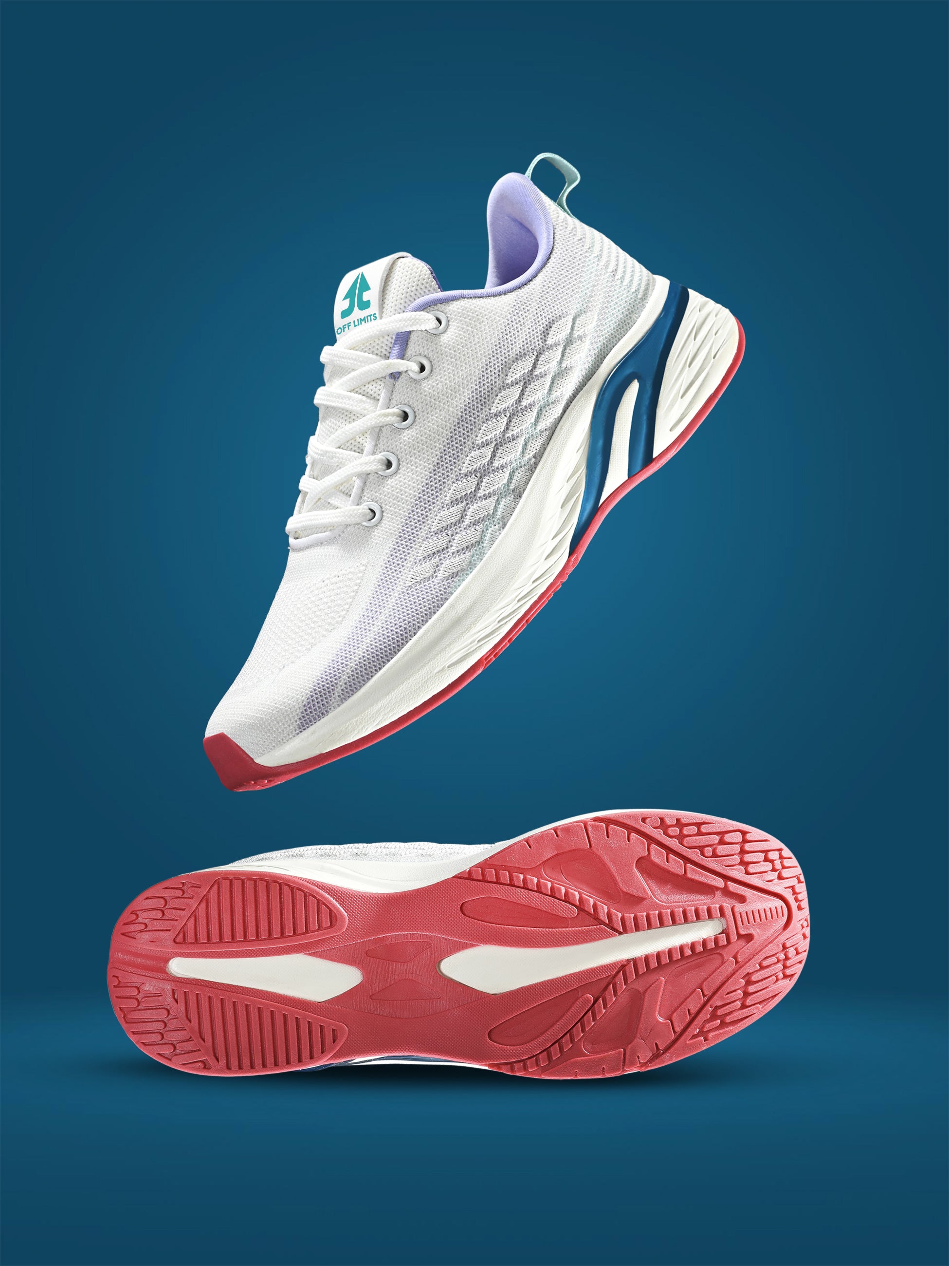 PALOMA FOR HER - OFF WHITE/PURPLE/AQUA
