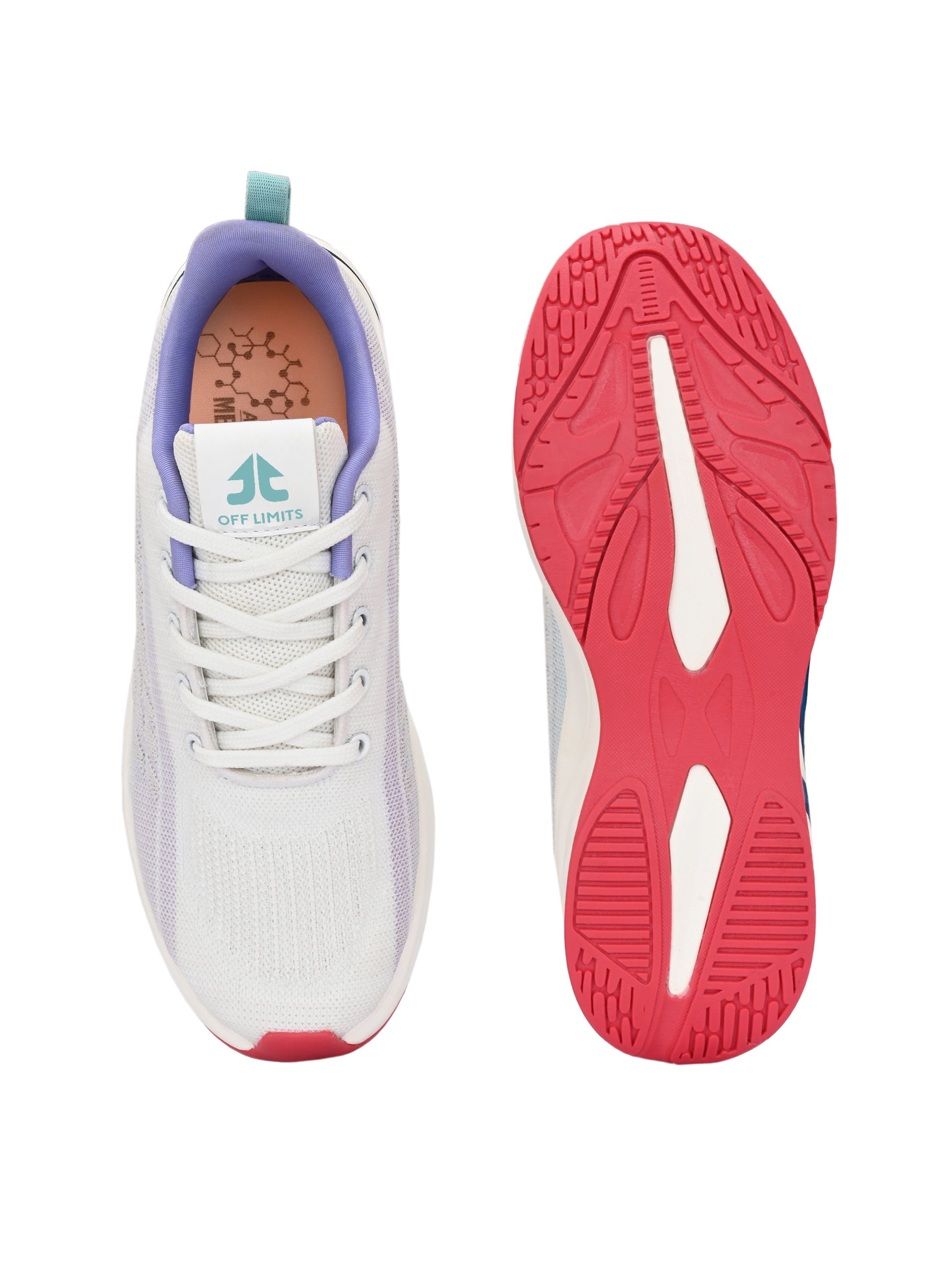 PALOMA FOR HER - OFF WHITE/PURPLE/AQUA
