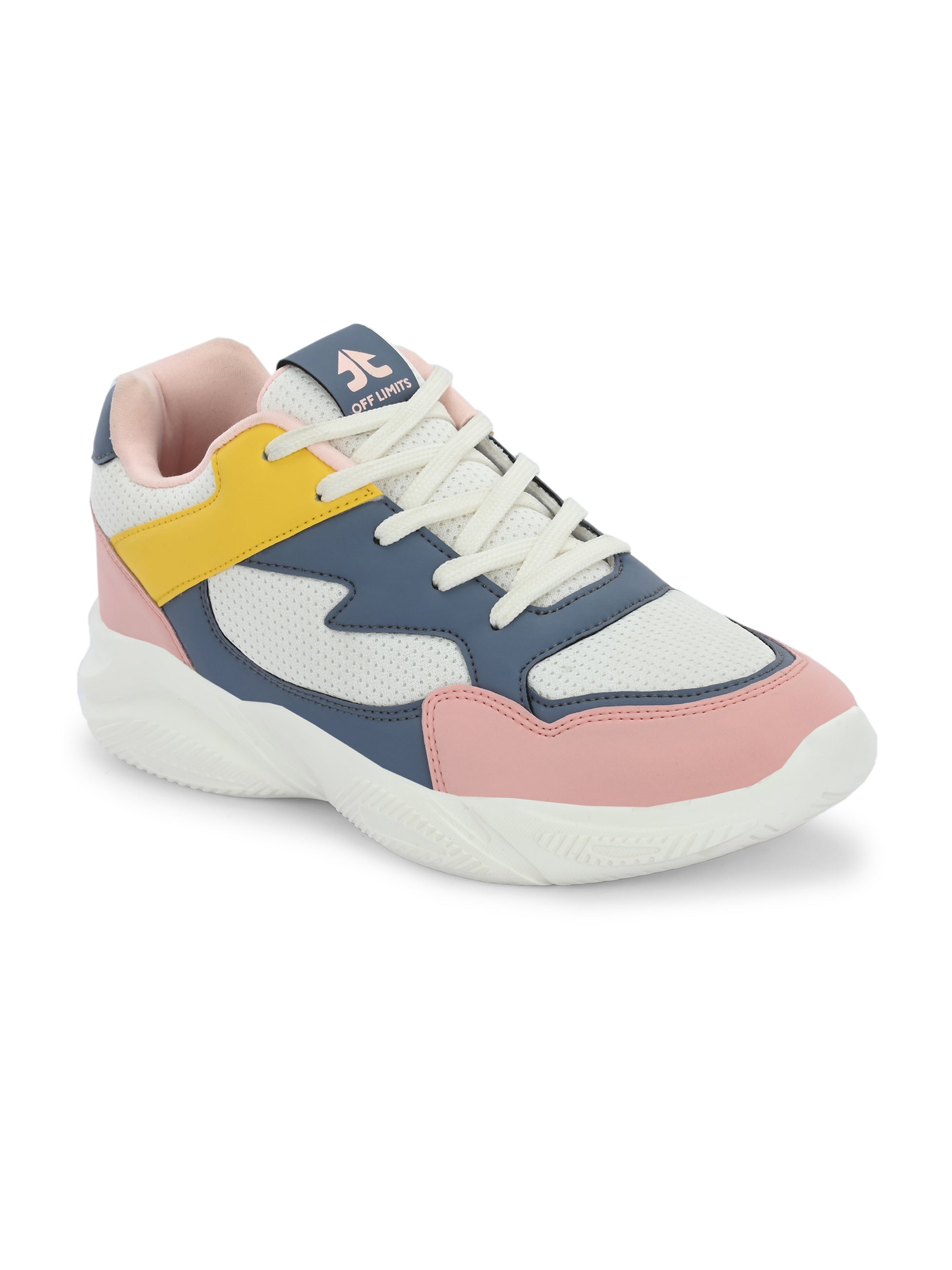 ROGER FOR HER - PINK / YELLOW / BS BLUE