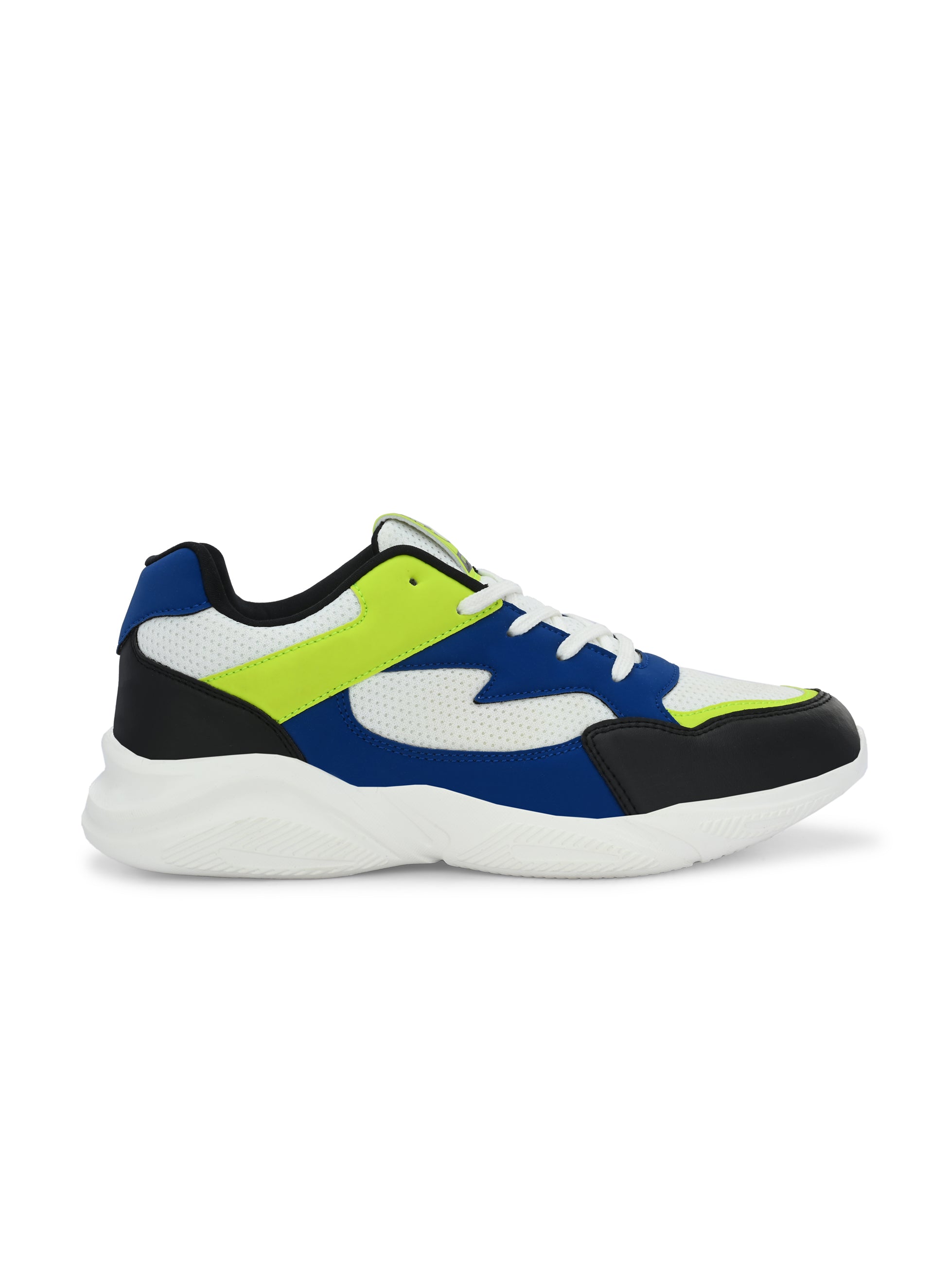 ROGER FOR HER - OFF WHITE/BLACK/ROYAL BLUE/LIME PUNCH