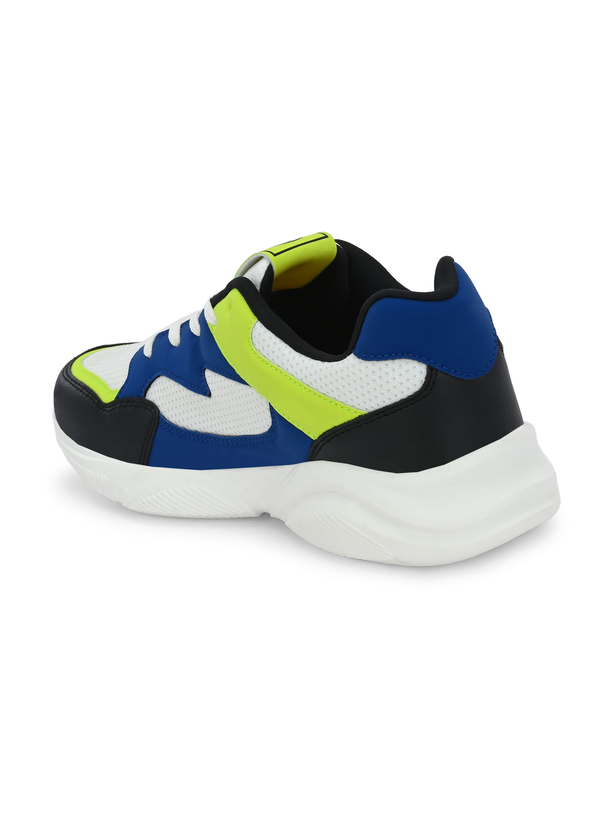 ROGER FOR HER - OFF WHITE/BLACK/ROYAL BLUE/LIME PUNCH