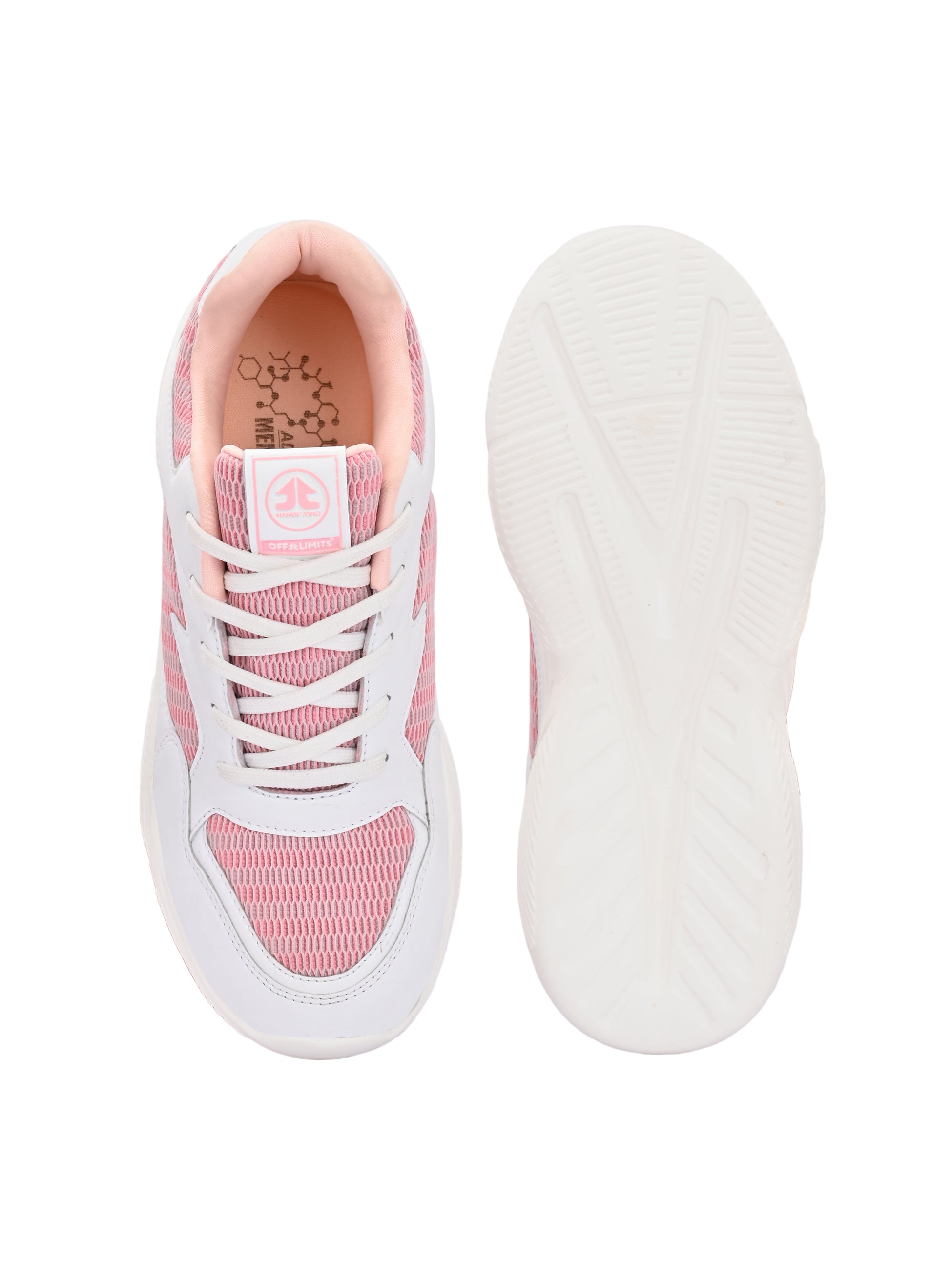 ROGER FOR HER - PINK/OFF WHITE