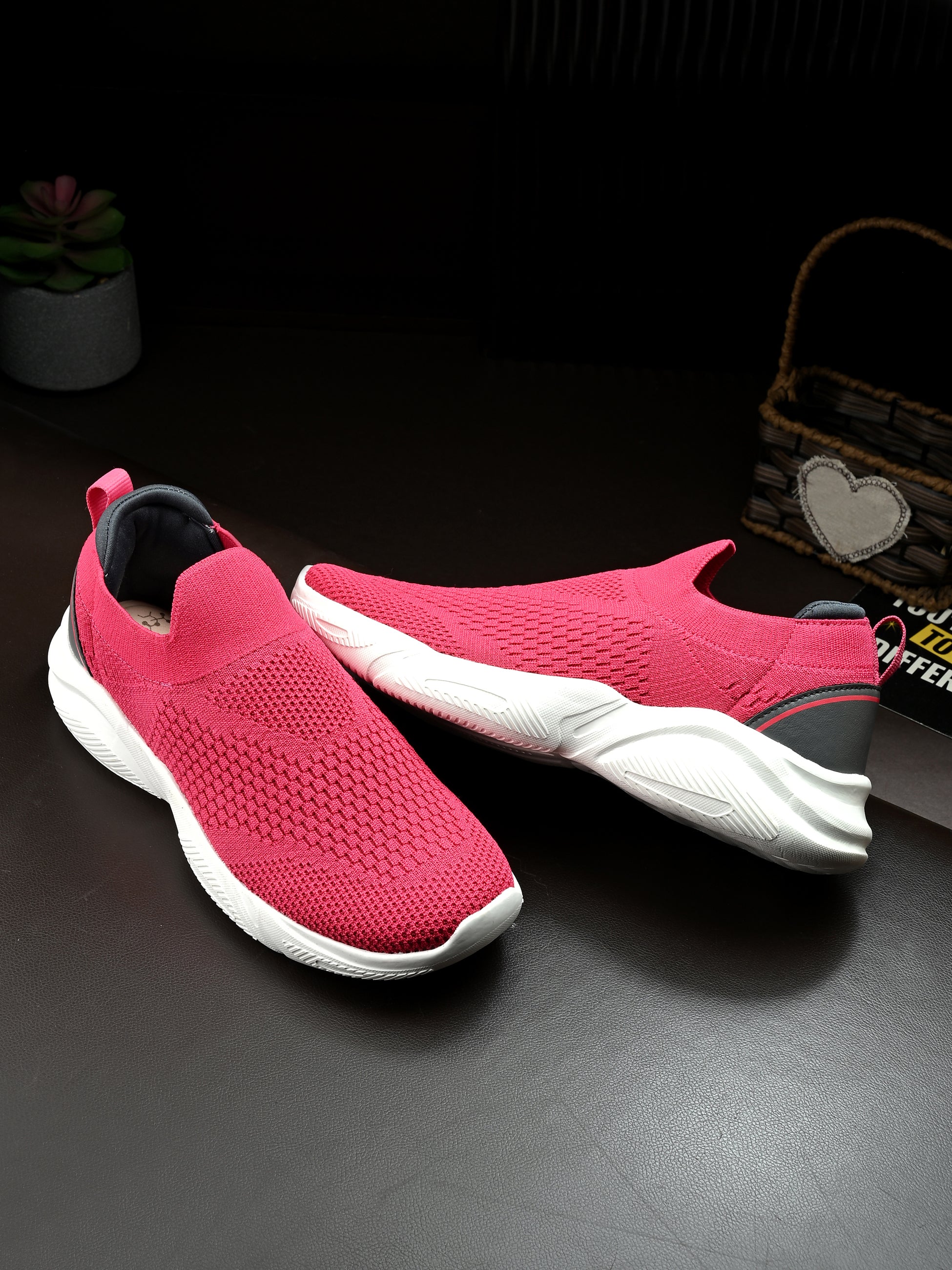 DEREK FOR HER - MAGENTA/DARK GREY