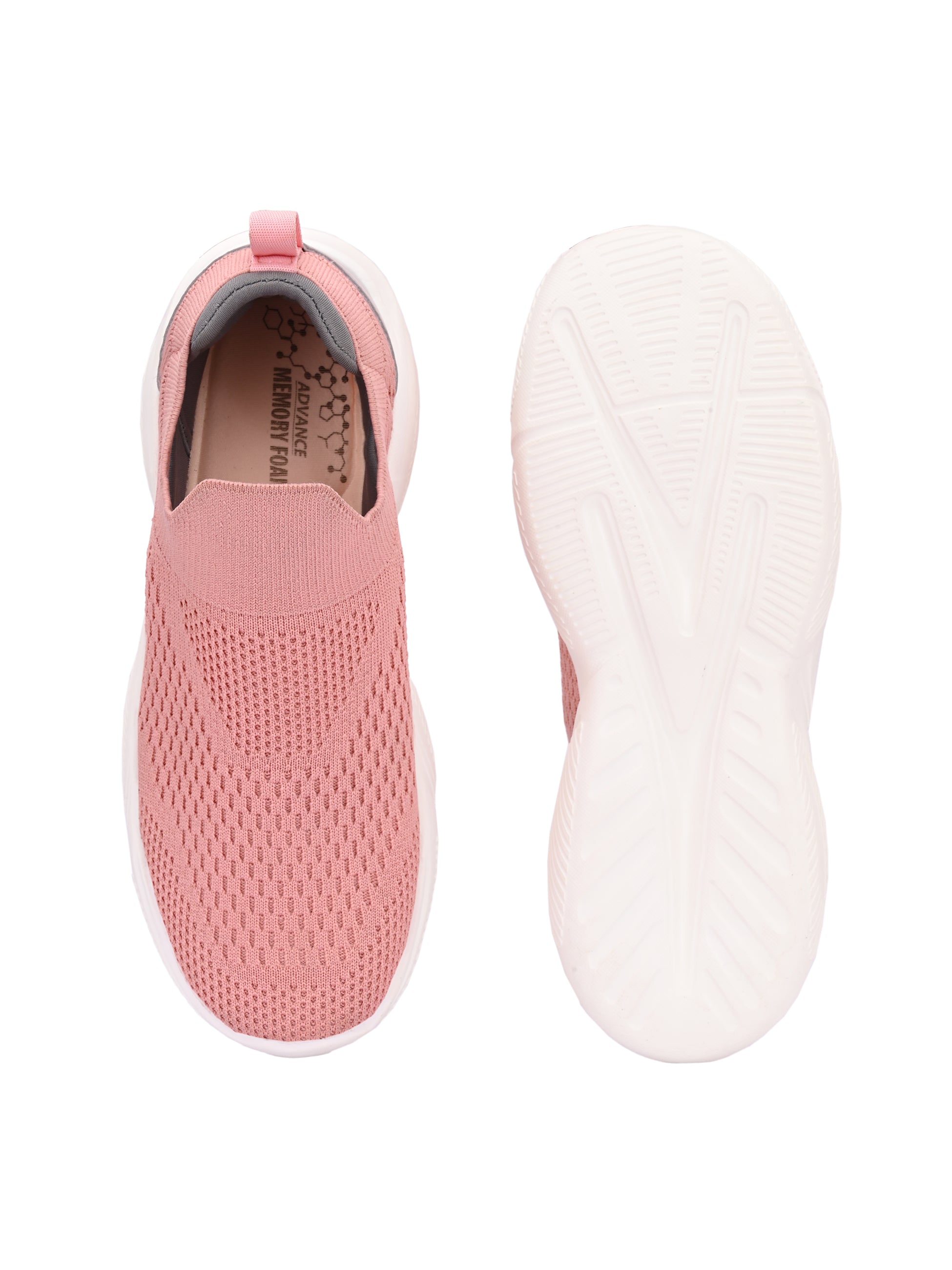 DEREK FOR HER - PEACH/LIGHT GREY