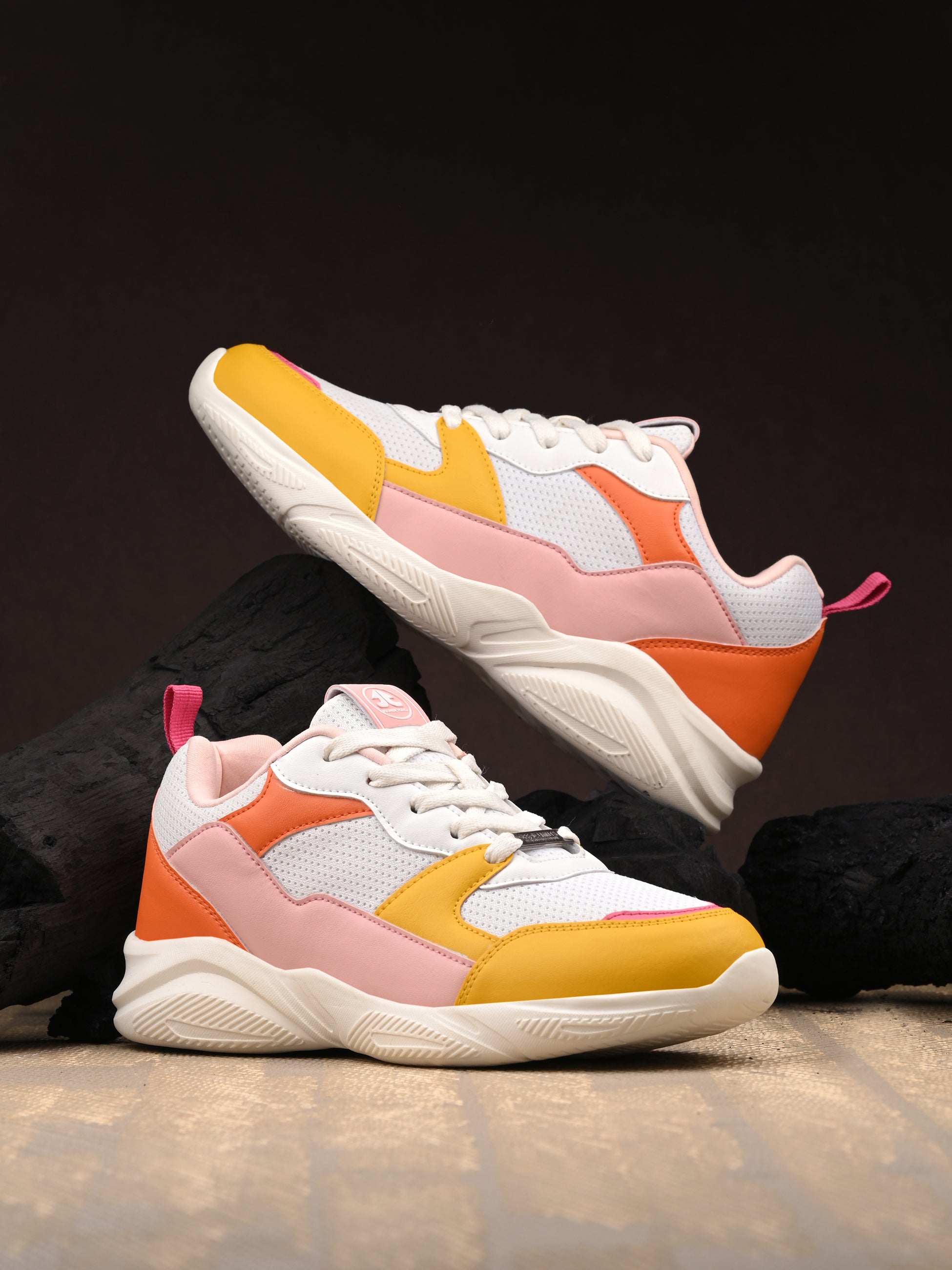 HACHIKO FOR HER - OFF WHITE/YELLOW/ORANGE/PINK