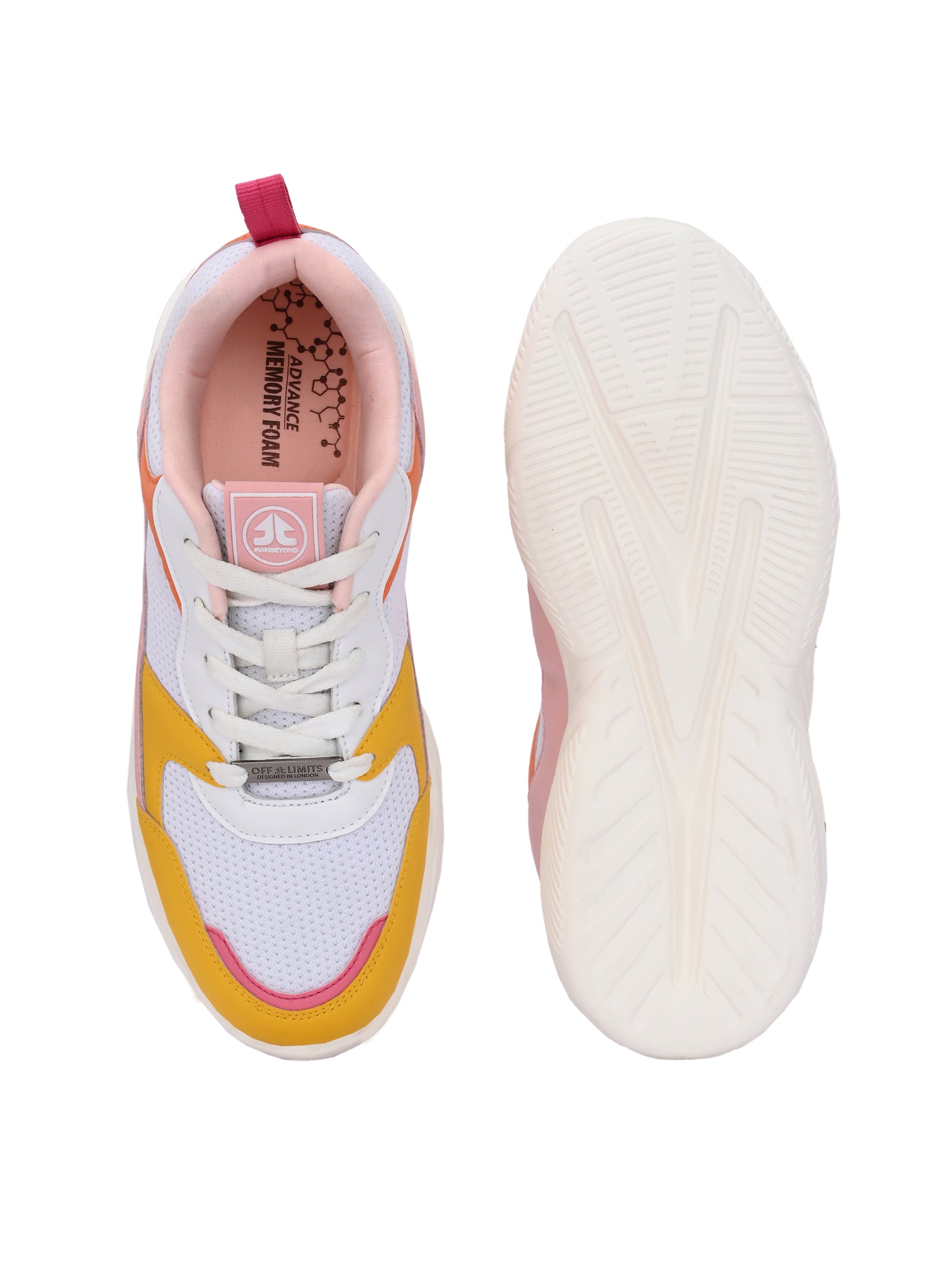 HACHIKO FOR HER - OFF WHITE/YELLOW/ORANGE/PINK