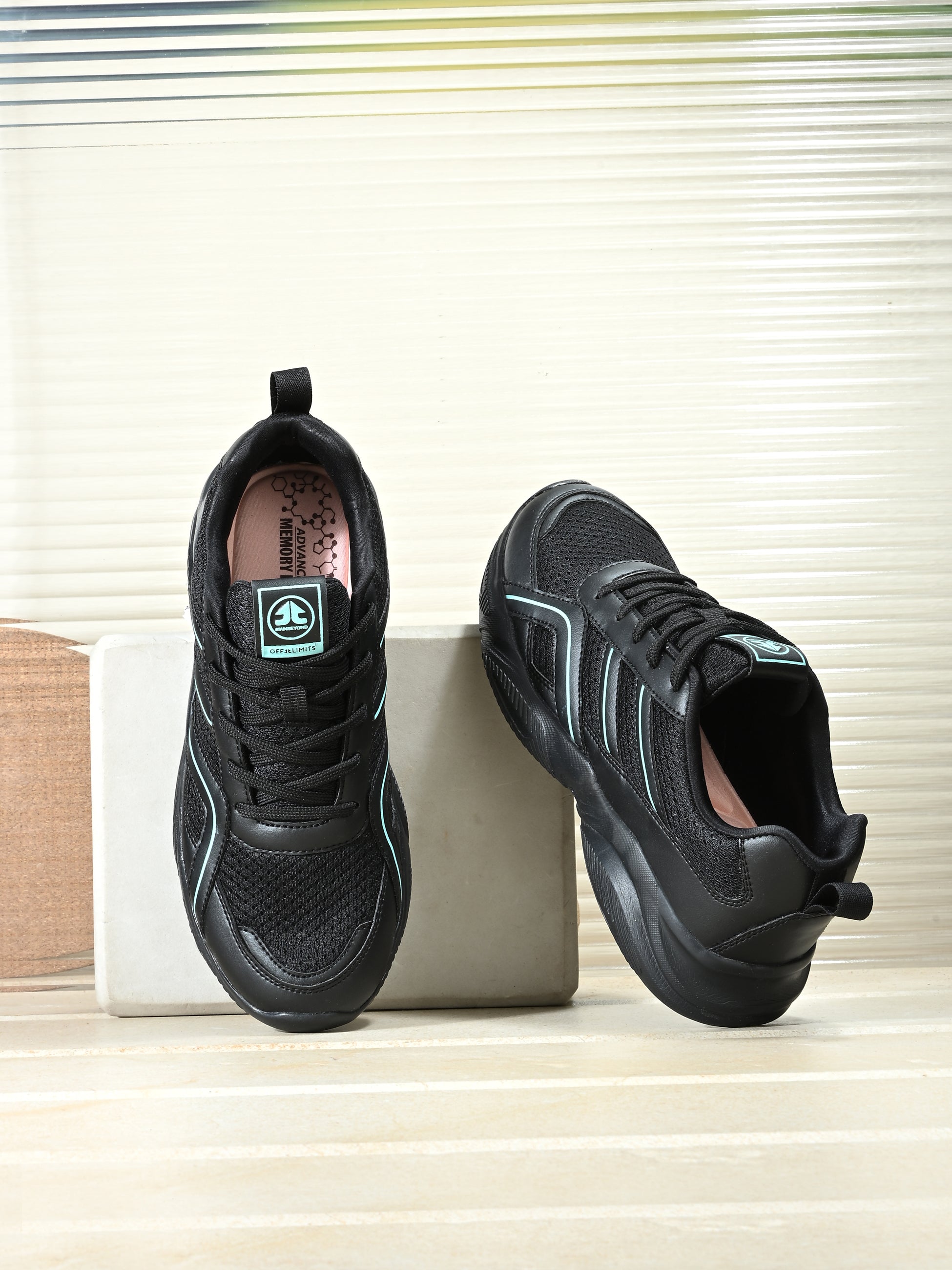 SPEEDSTER FOR HER - BLACK/AQUA