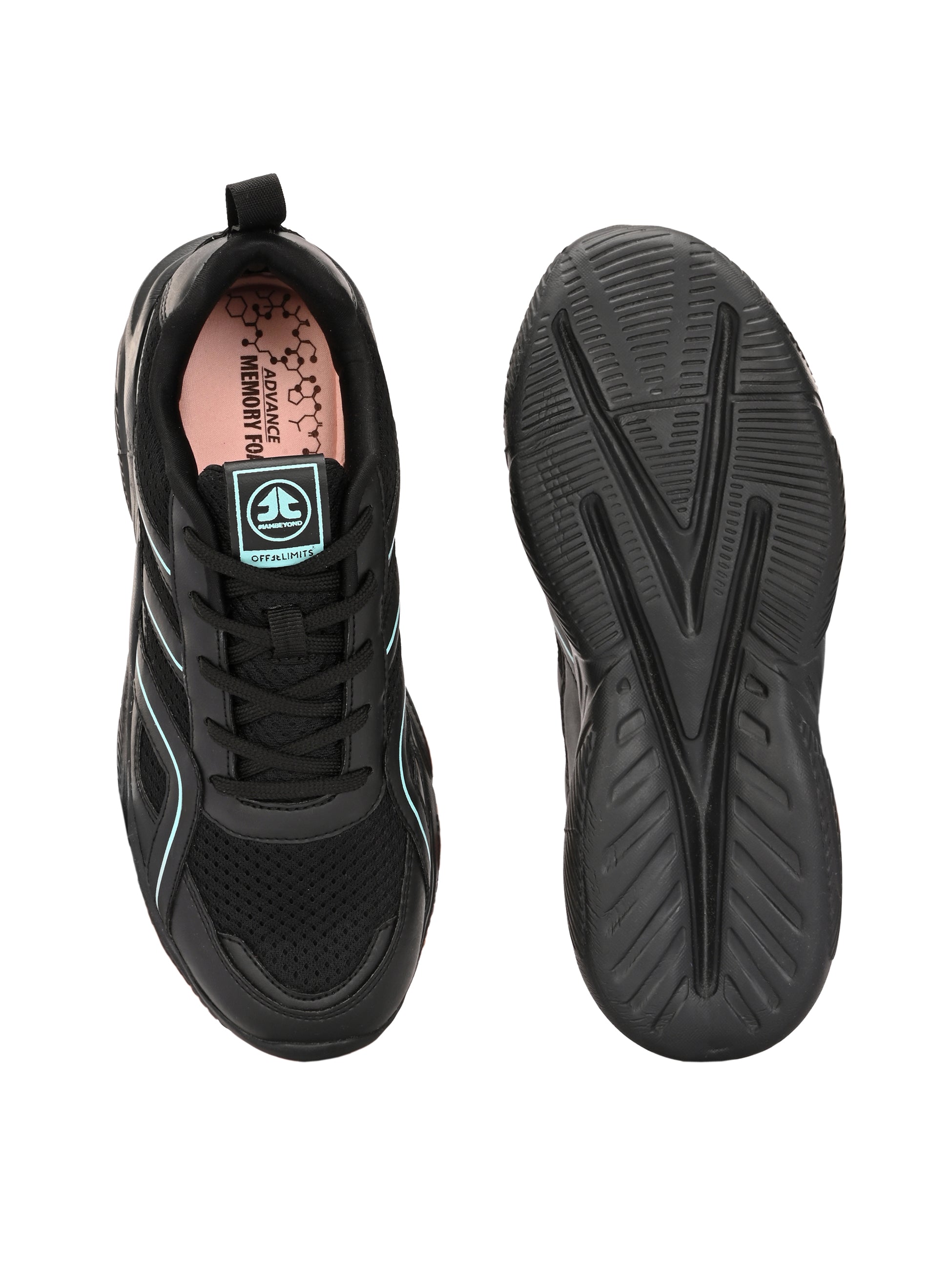 SPEEDSTER FOR HER - BLACK/AQUA