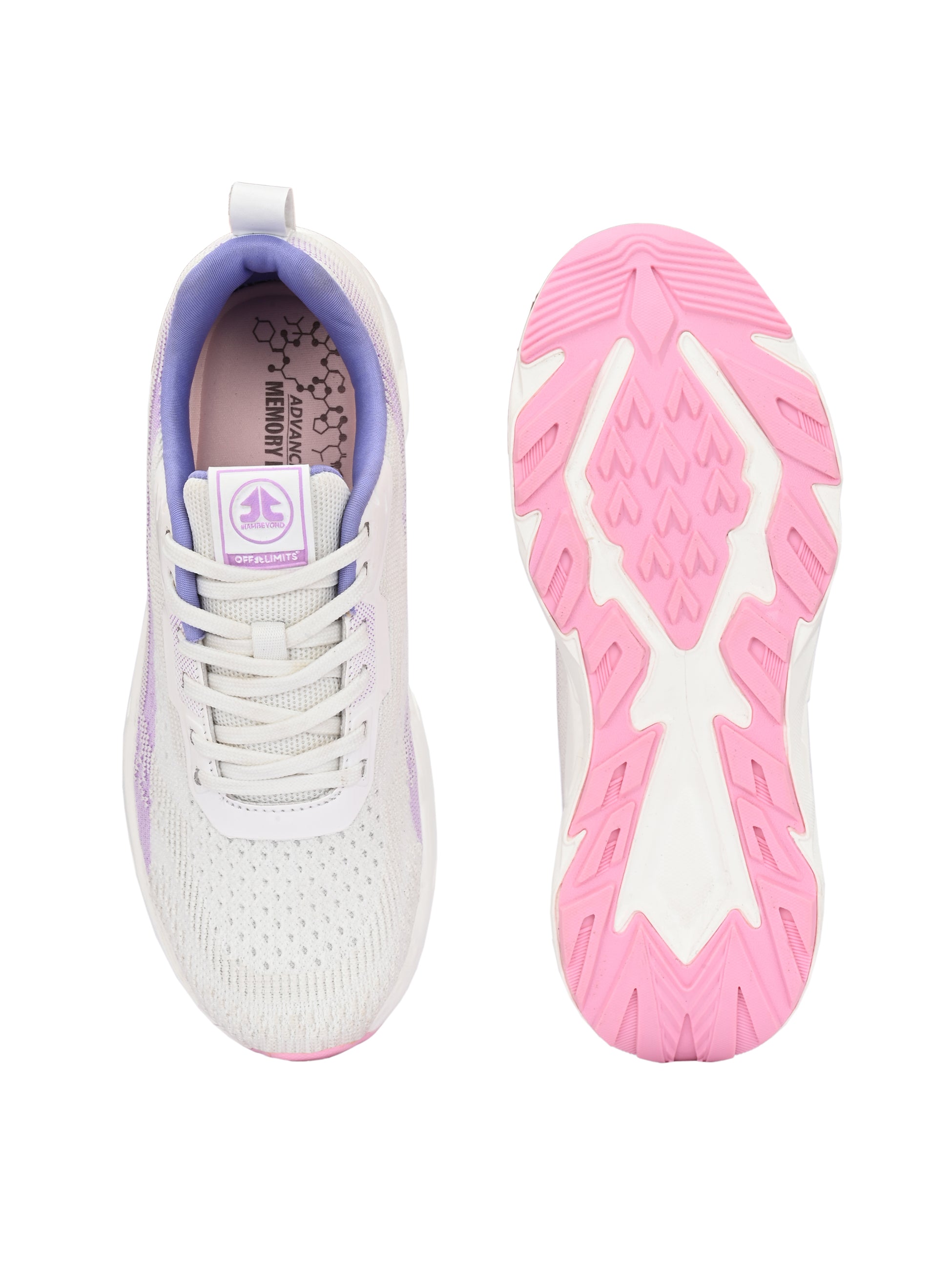 SPRINTER FOR HER - OFF WHITE/PURPLE