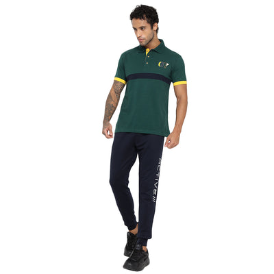 Men Color Block 07 Polo