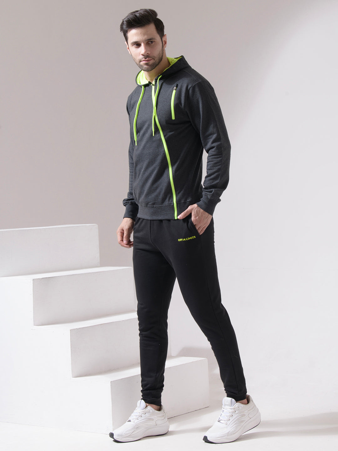 Men's PCF CNS HOOD MNM Zipper Tracksuit