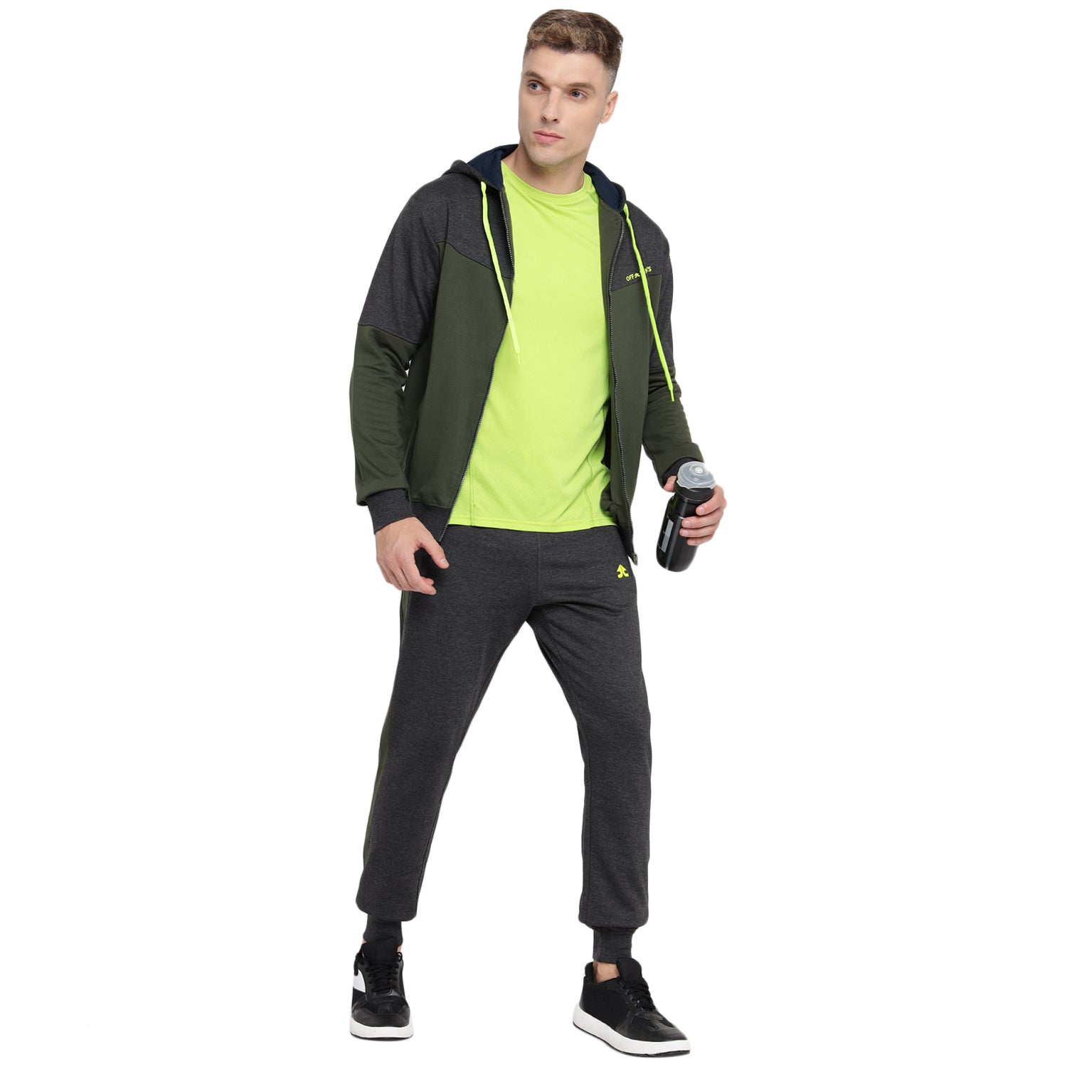 Men's PCF CNS FO Hooded full Zipper Tracksuits