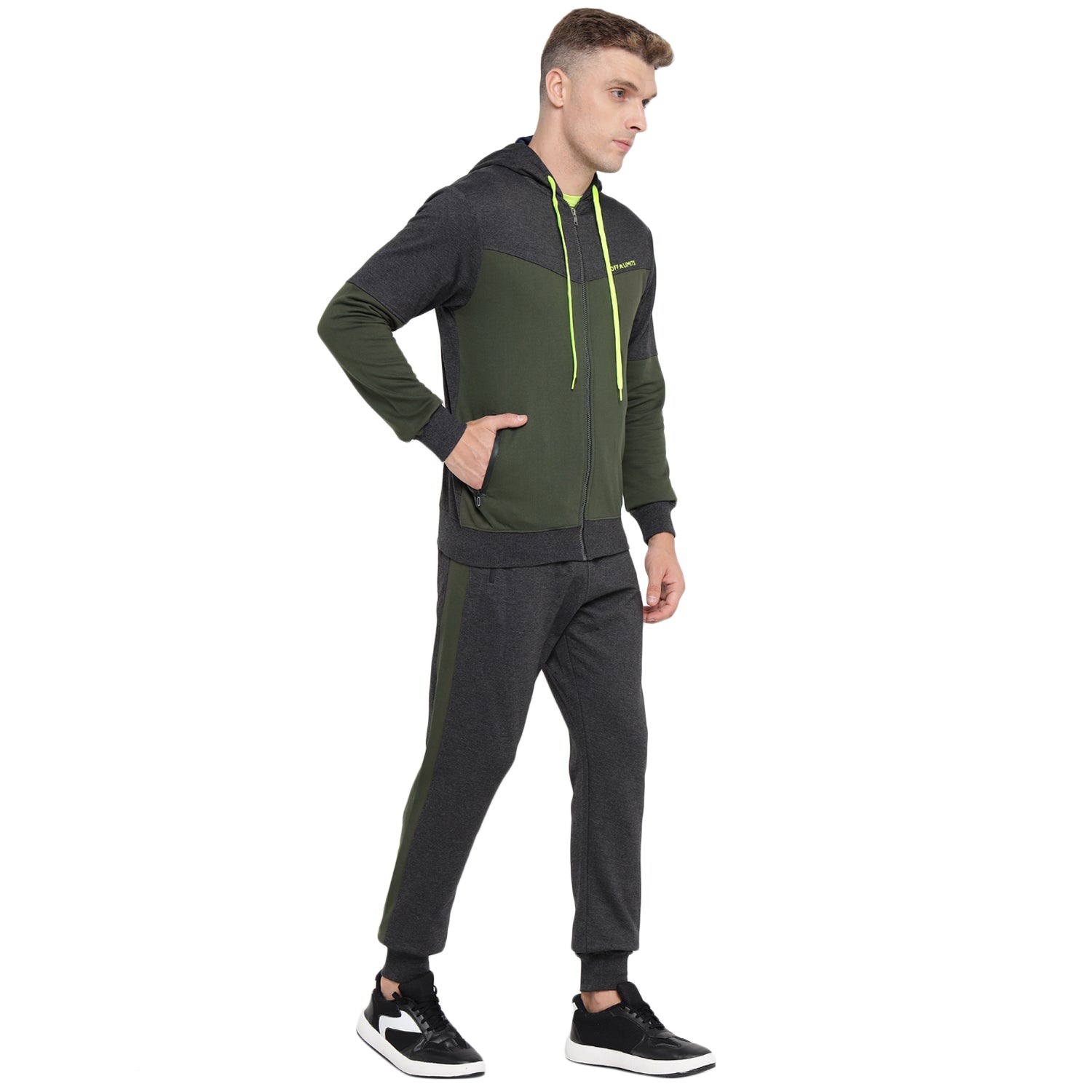 Men's PCF CNS FO Hooded full Zipper Tracksuits