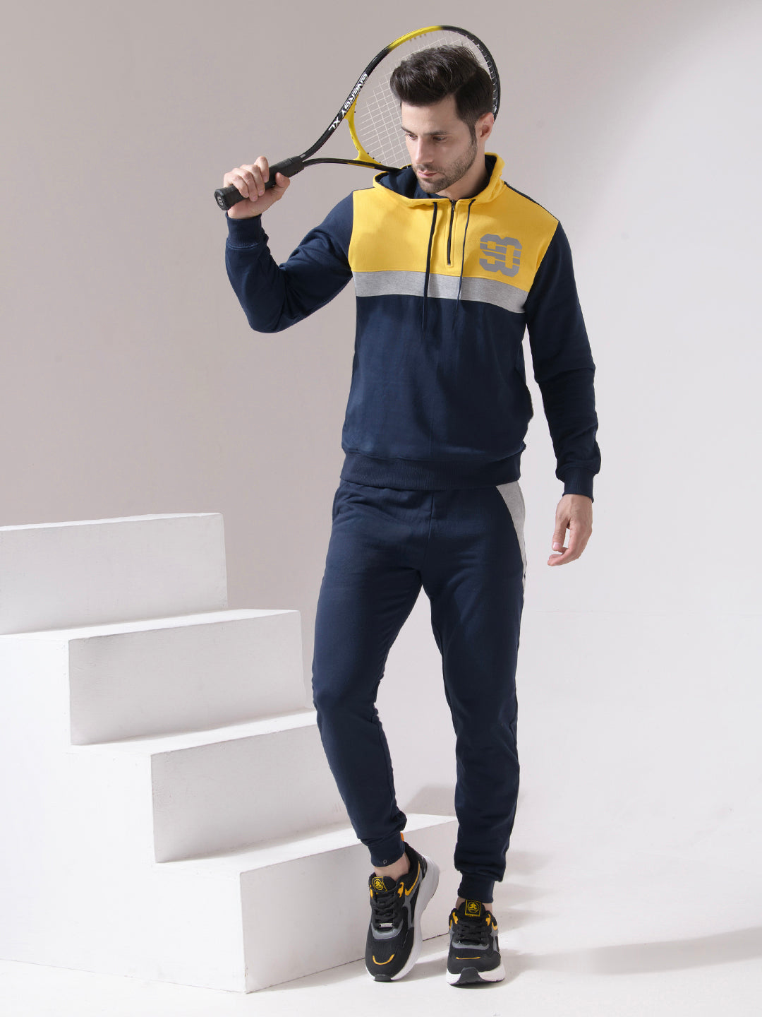 Men's PCF CNS Half Zip Hooded Tracksuit