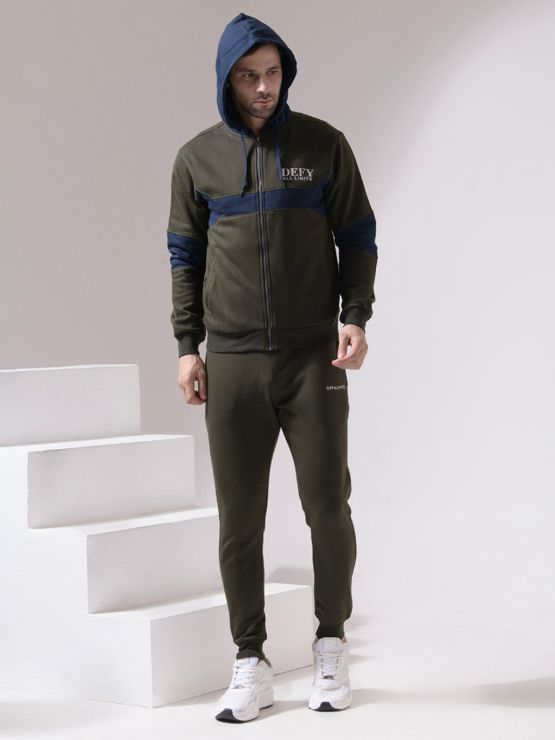 Mens PCF CNS FO Full Zipper Hooded Tracksuit