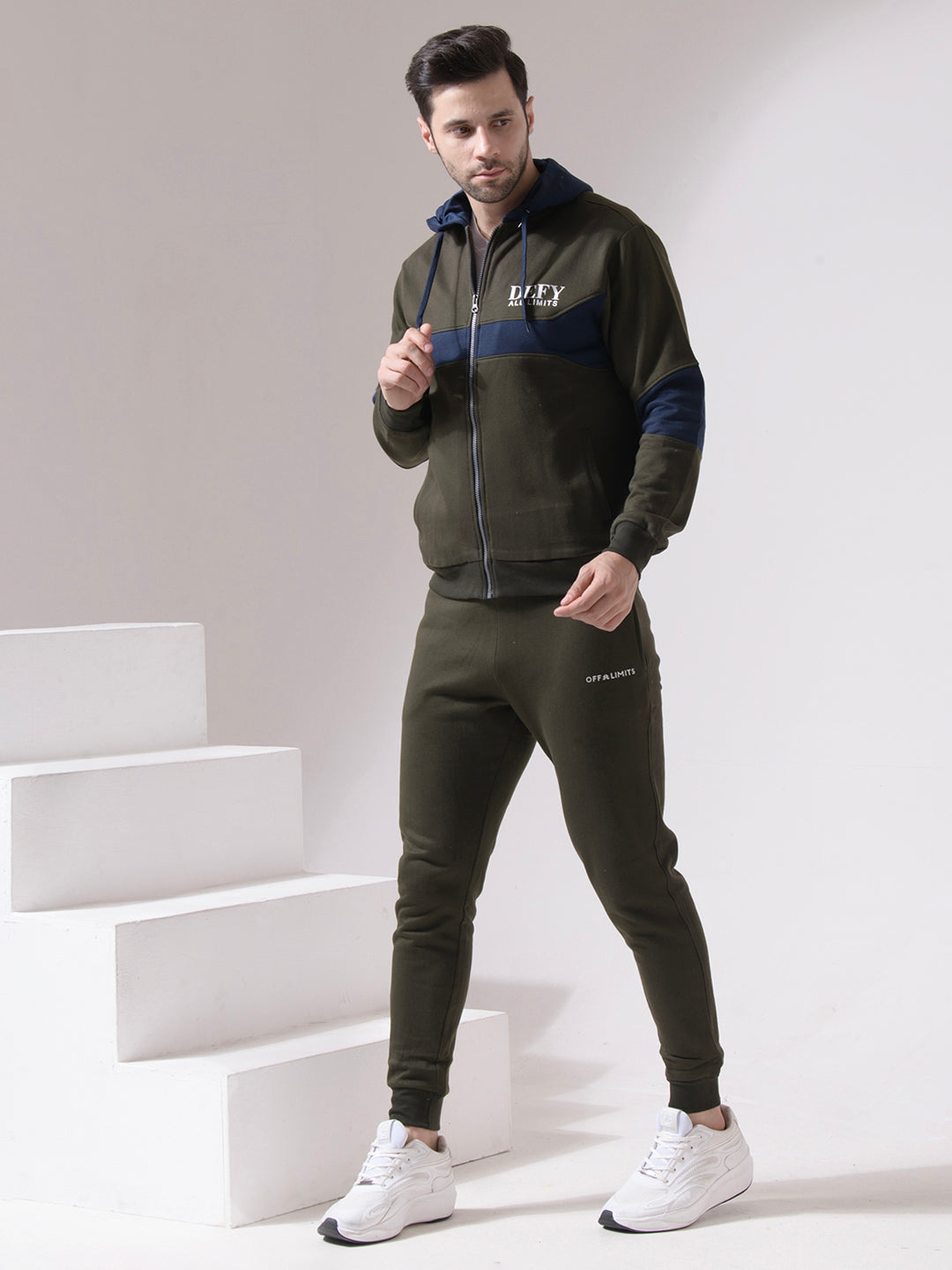 Mens PCF CNS FO Full Zipper Hooded Tracksuit