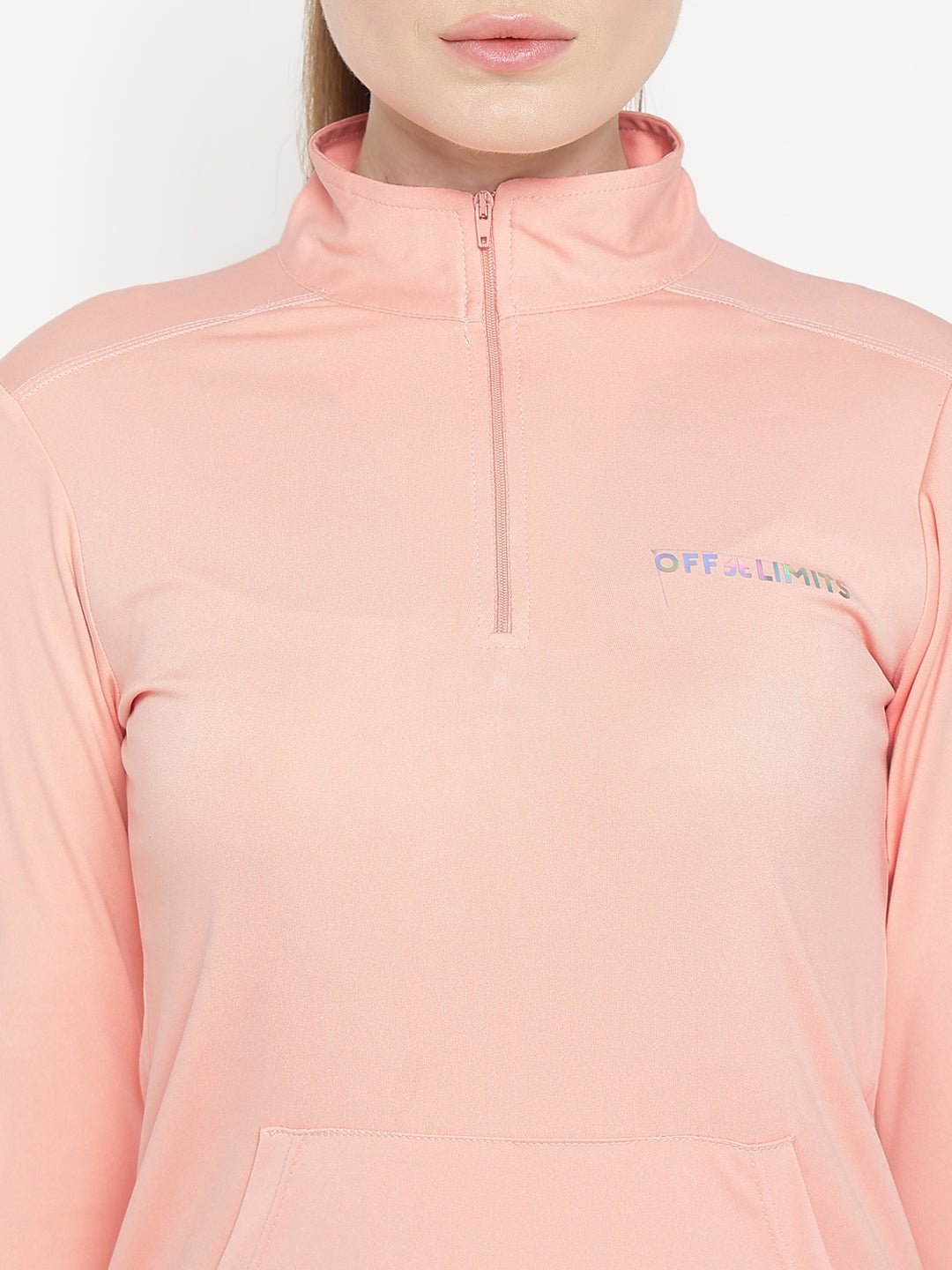 WMN PSL HN 1/2 ZIP TS