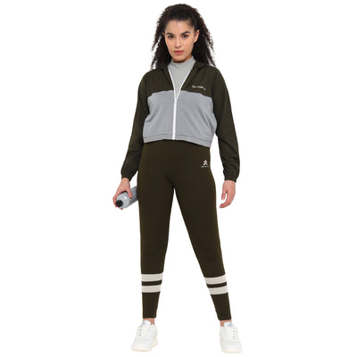 WMN PS CNS CROP HOOD JKT