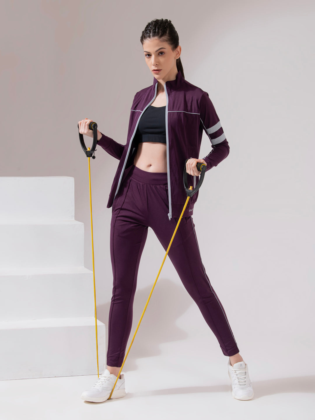 Women's ZL PIPING CNS Zipper Tracksuit