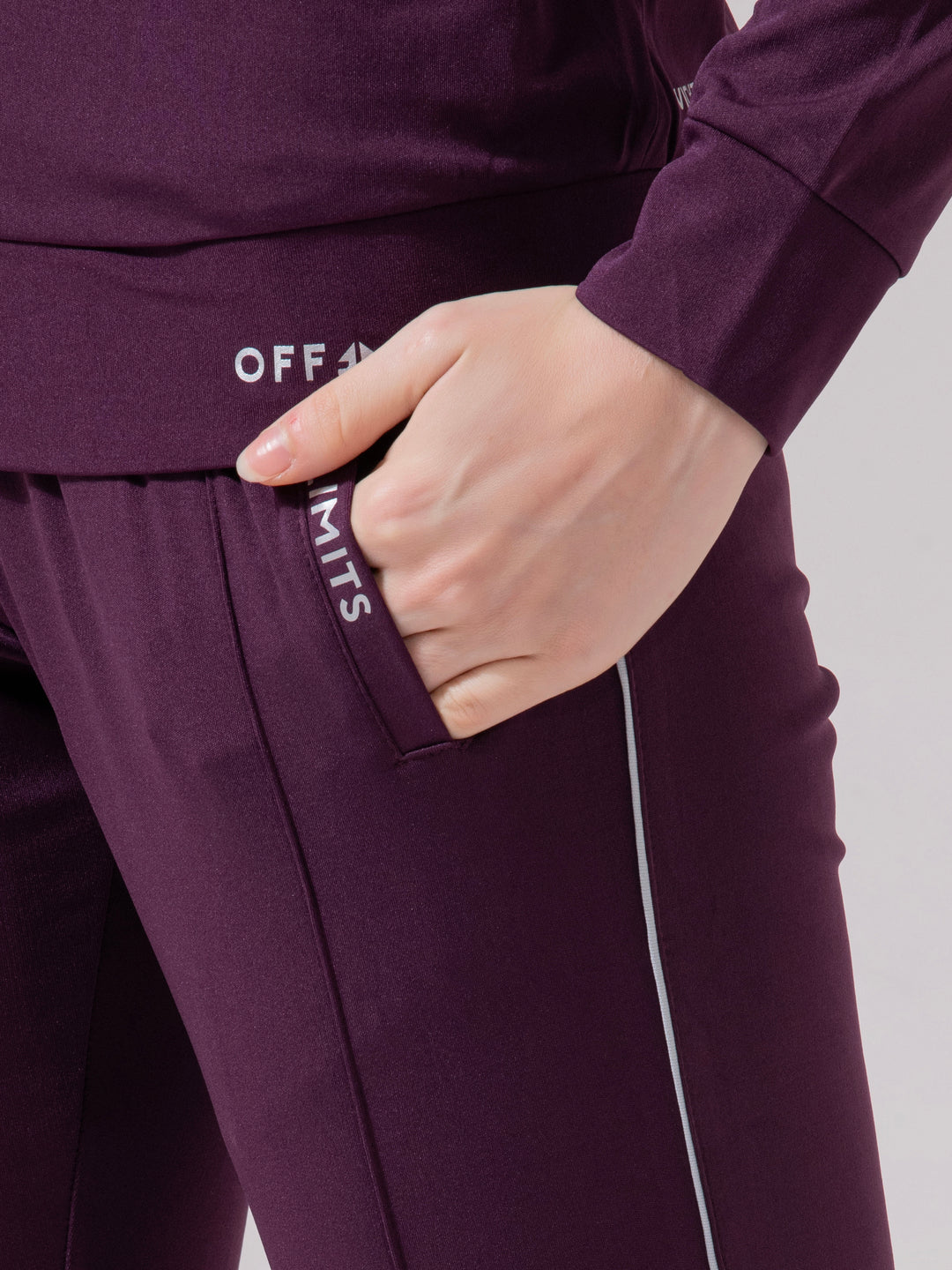 Women's ZL PIPING CNS Zipper Tracksuit