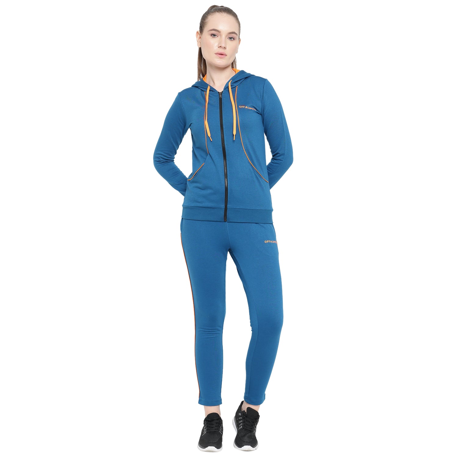 Women's PCT Full Zipper Hooded Tracksuit