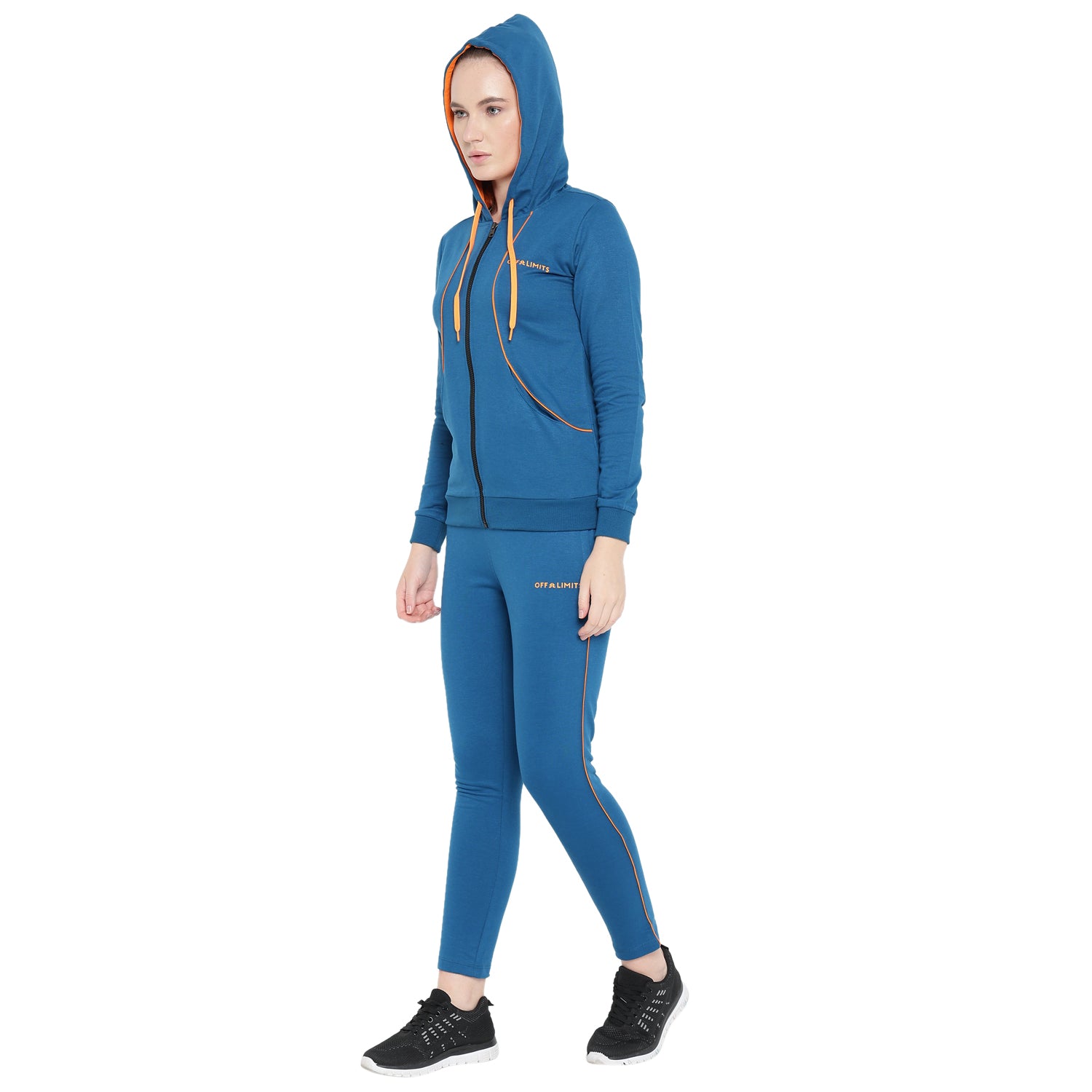 Women's PCT Full Zipper Hooded Tracksuit