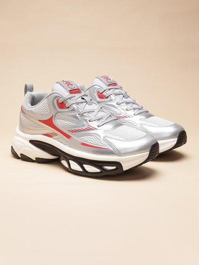 ARCHIE - SILVER/RED