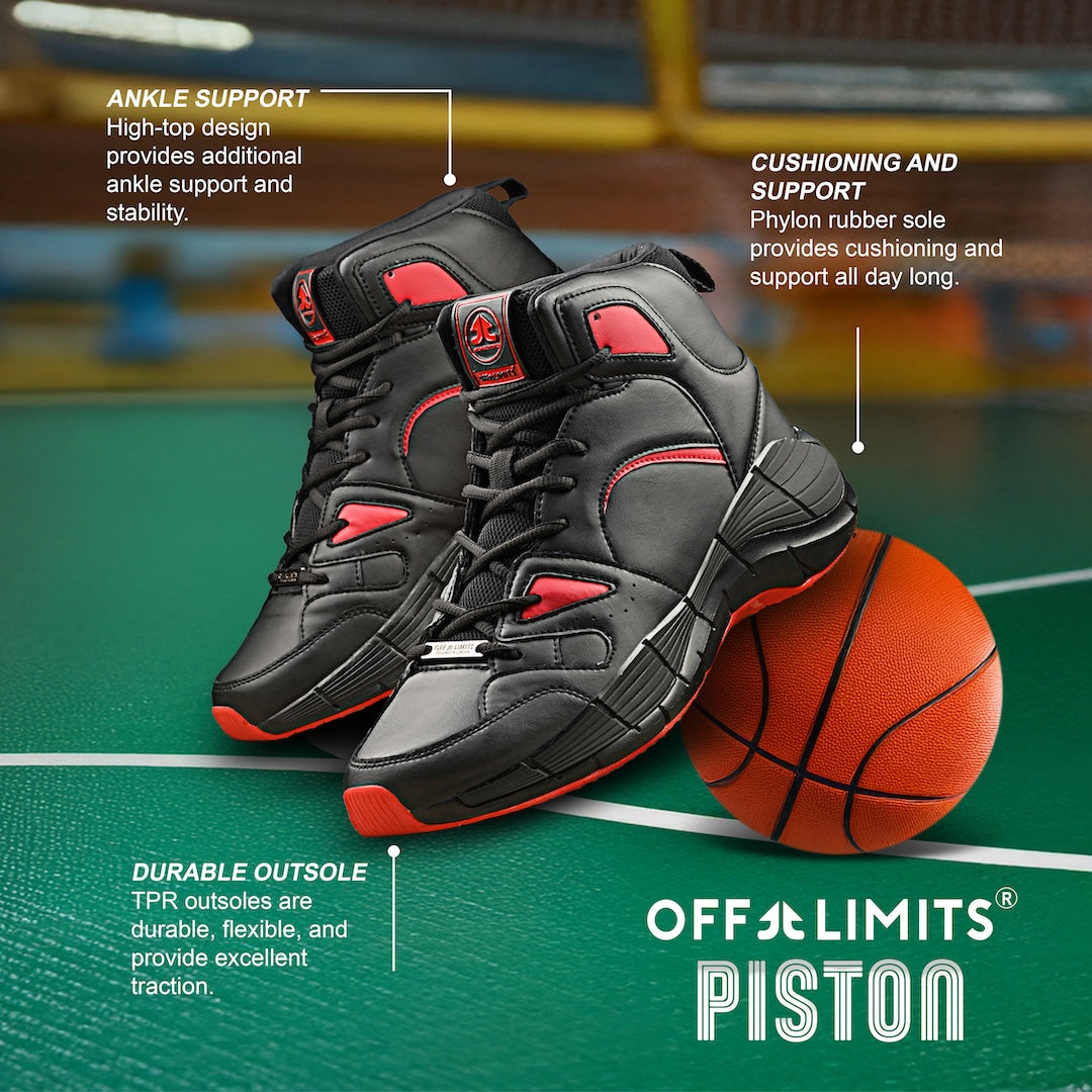 PISTON - BLACK/RED